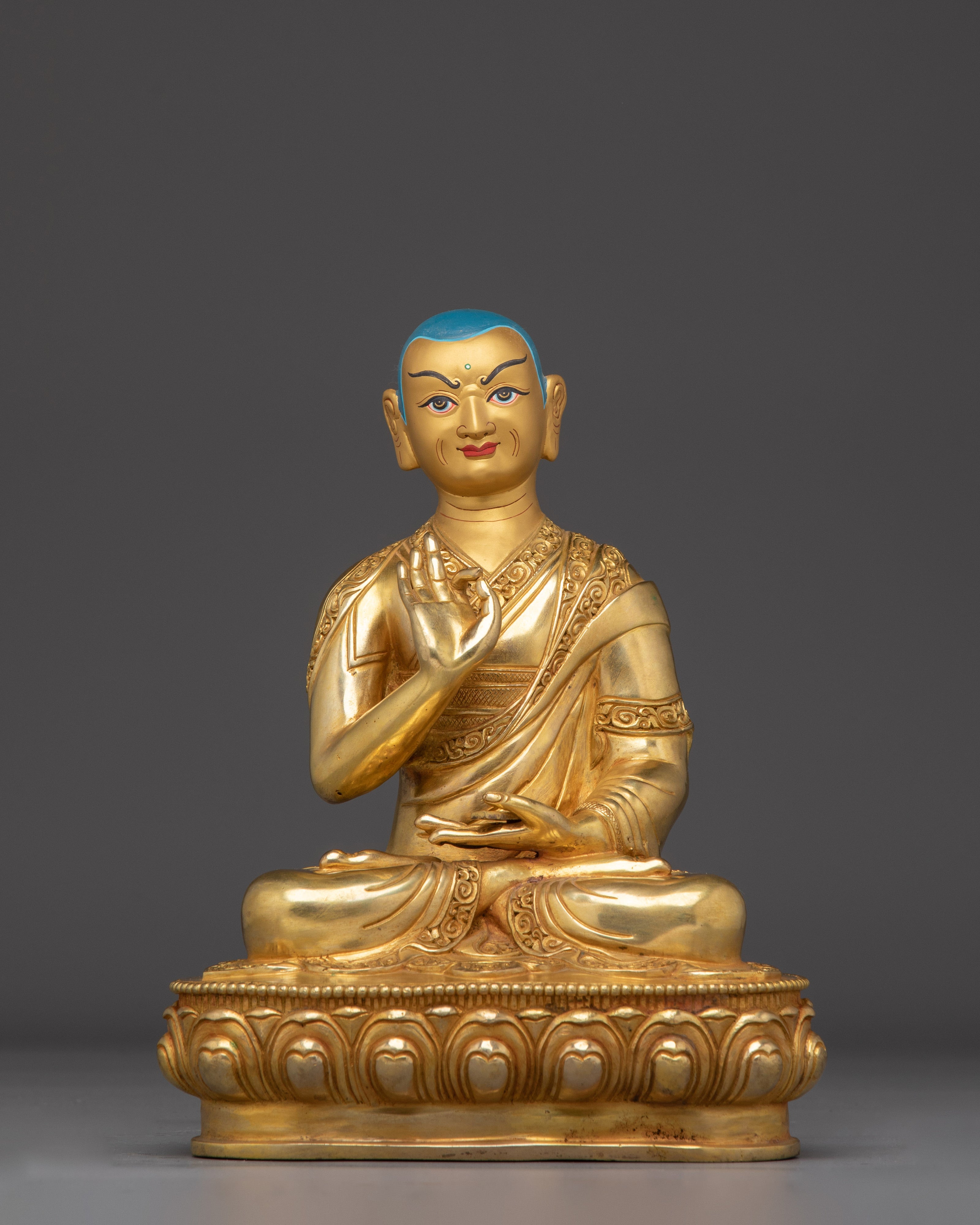 Tibetan Buddhist master Tsongkhapa Set | Tsongkhapa with disciples