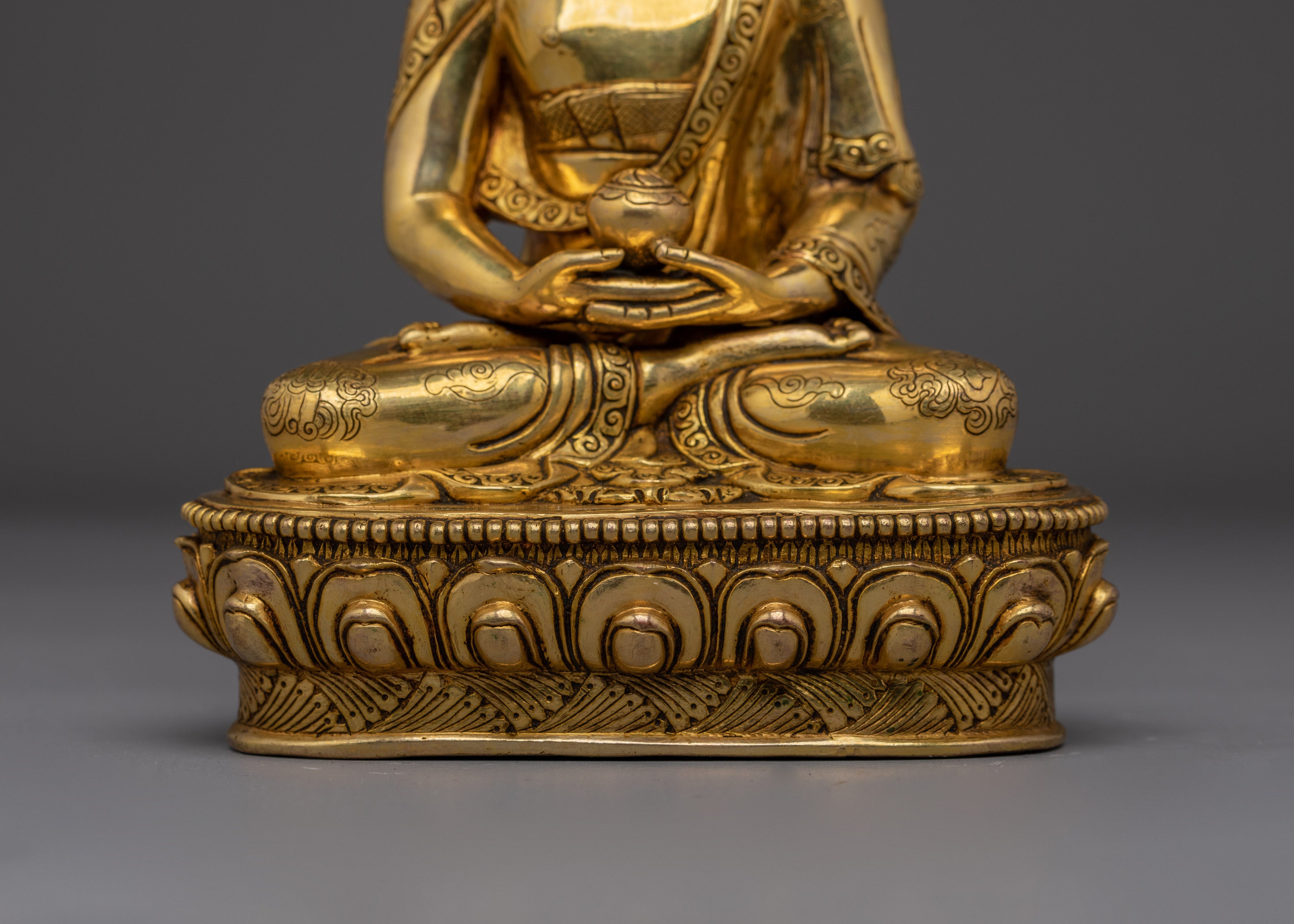 Handcrafted Vajrayana Art of Amitabha Buddha | Buddha of Infinite Light