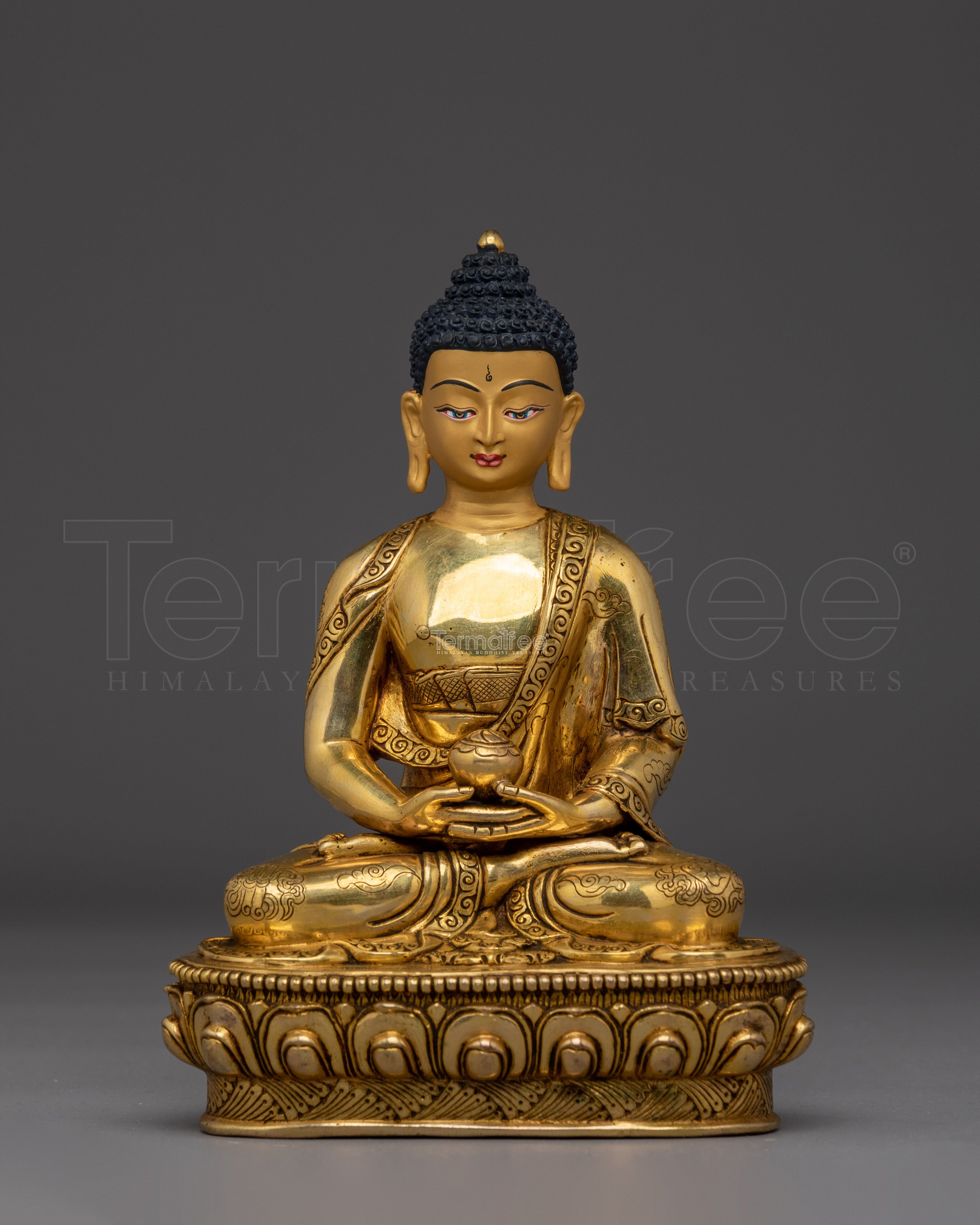 Handcrafted Vajrayana Art of Amitabha Buddha | Buddha of Infinite Light