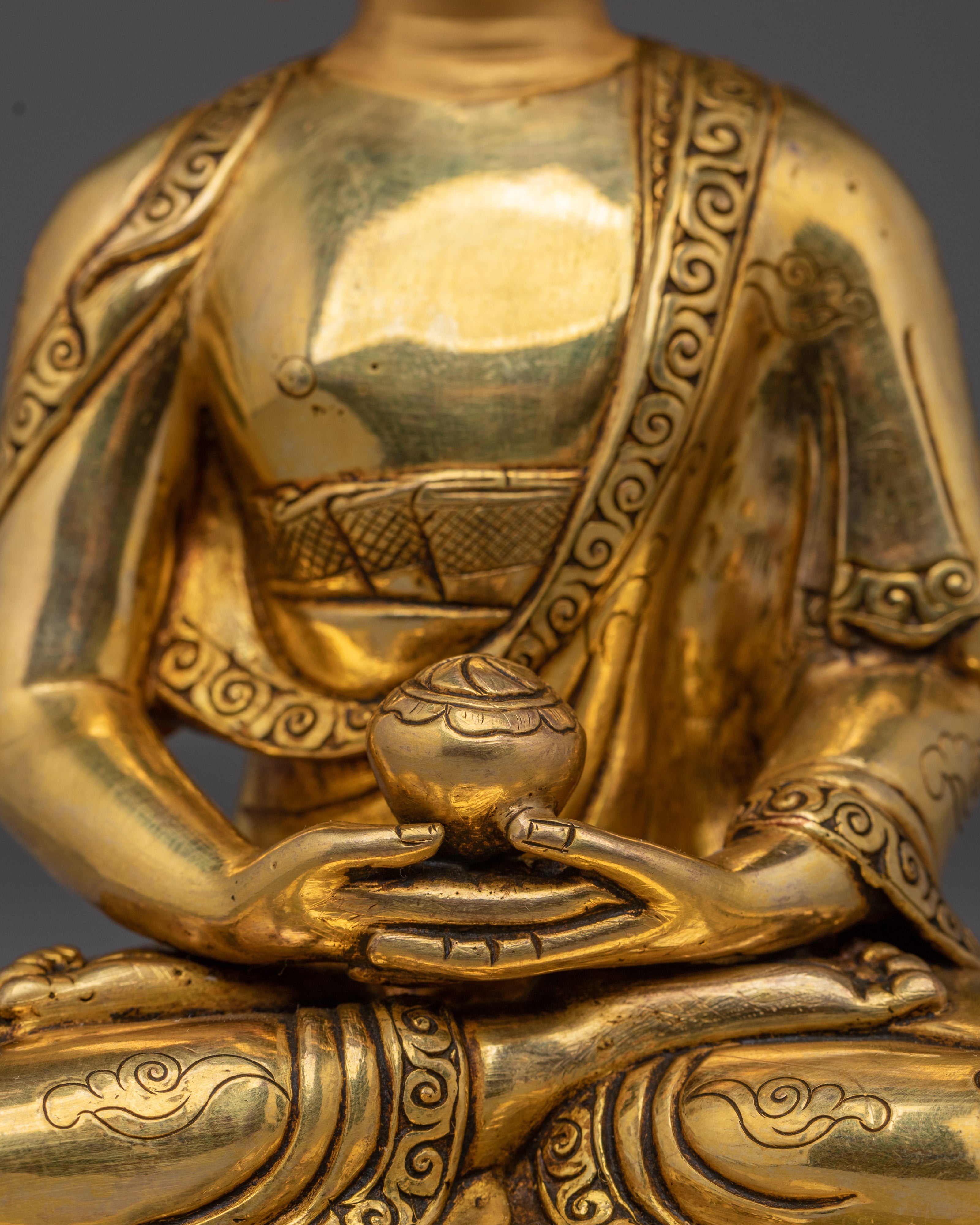 Handcrafted Vajrayana Art of Amitabha Buddha | Buddha of Infinite Light
