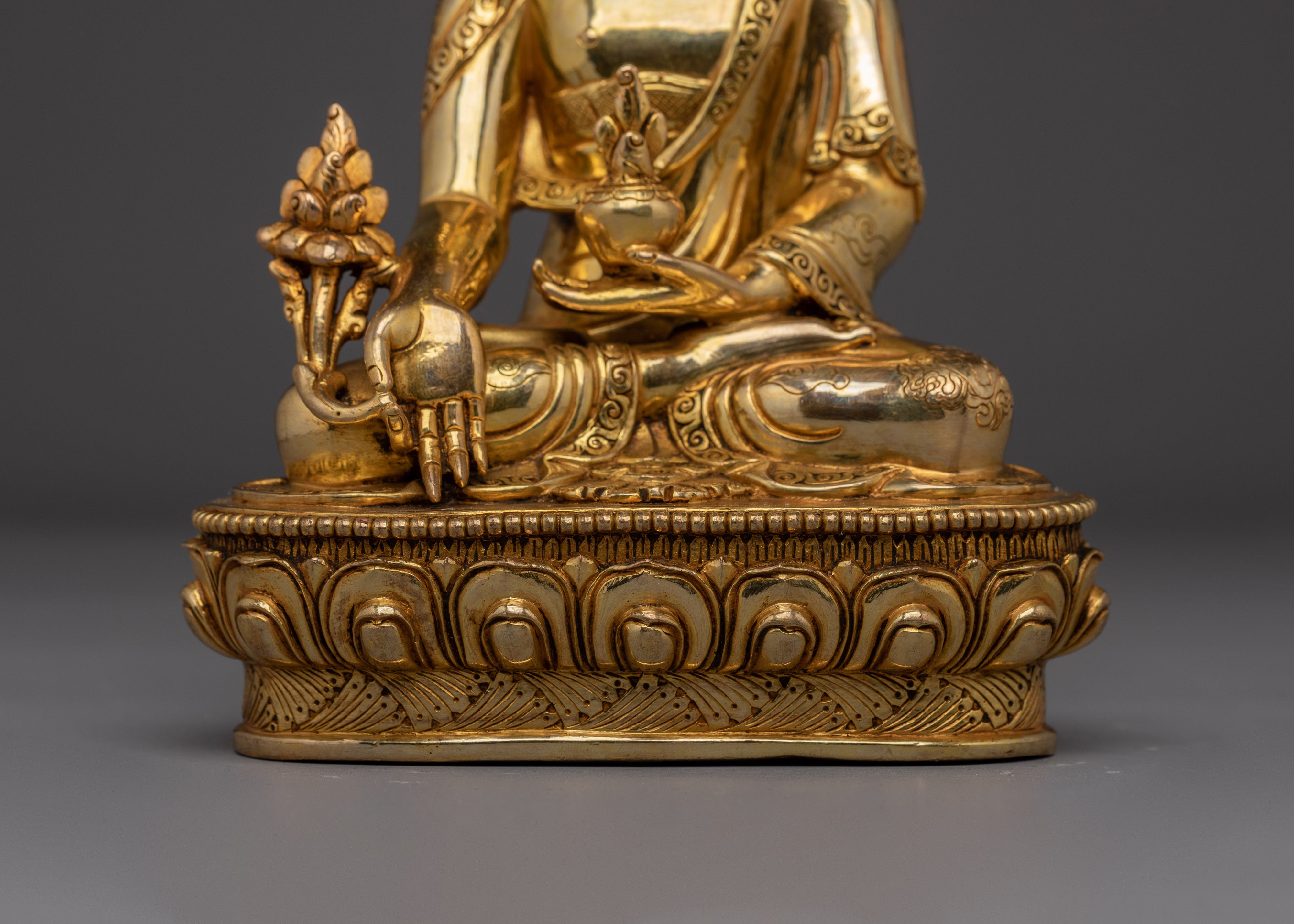 Great Healer Medicine Buddha Figurine | Home Decor for Longevity and Peace