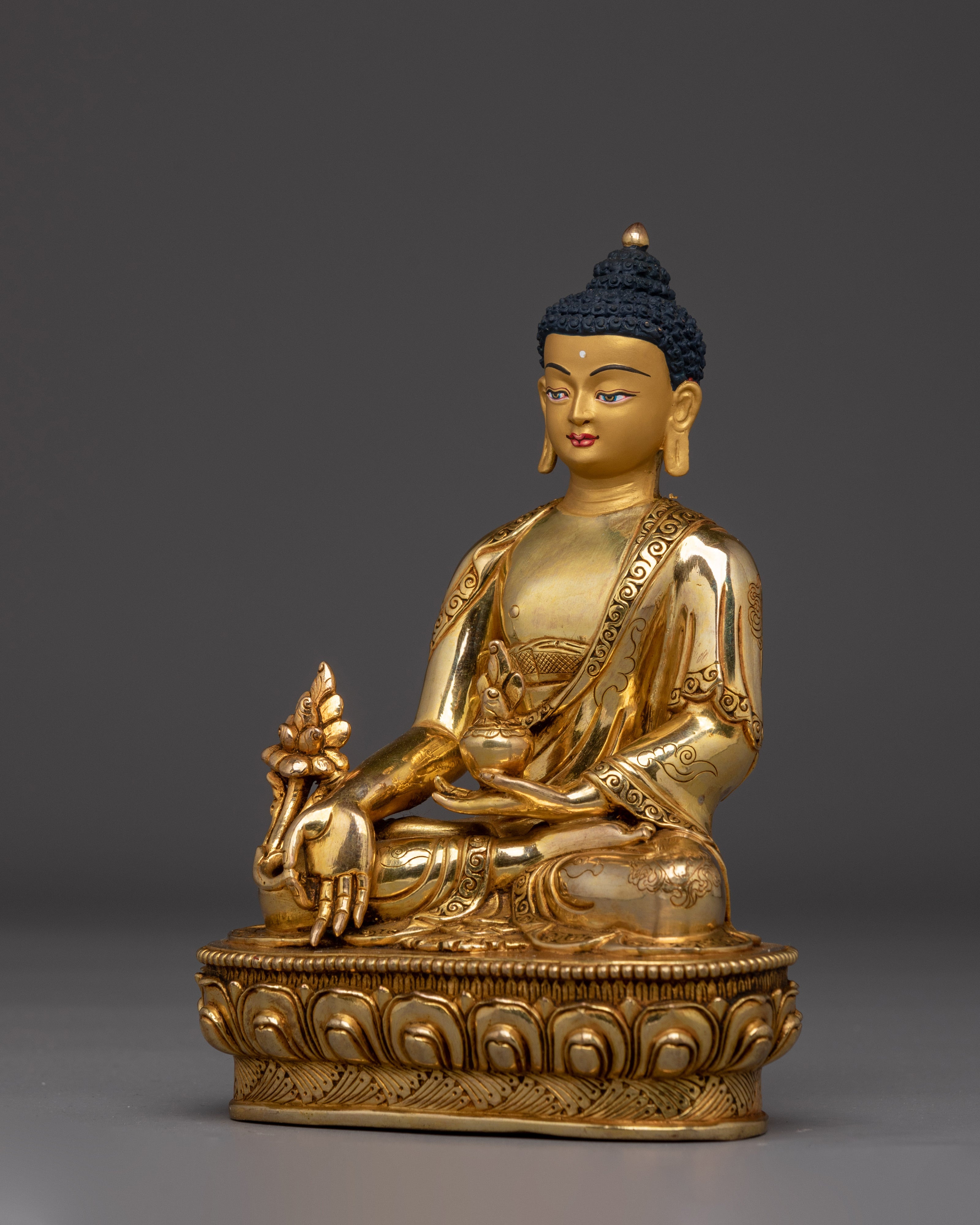 Great Healer Medicine Buddha Figurine | Home Decor for Longevity and Peace