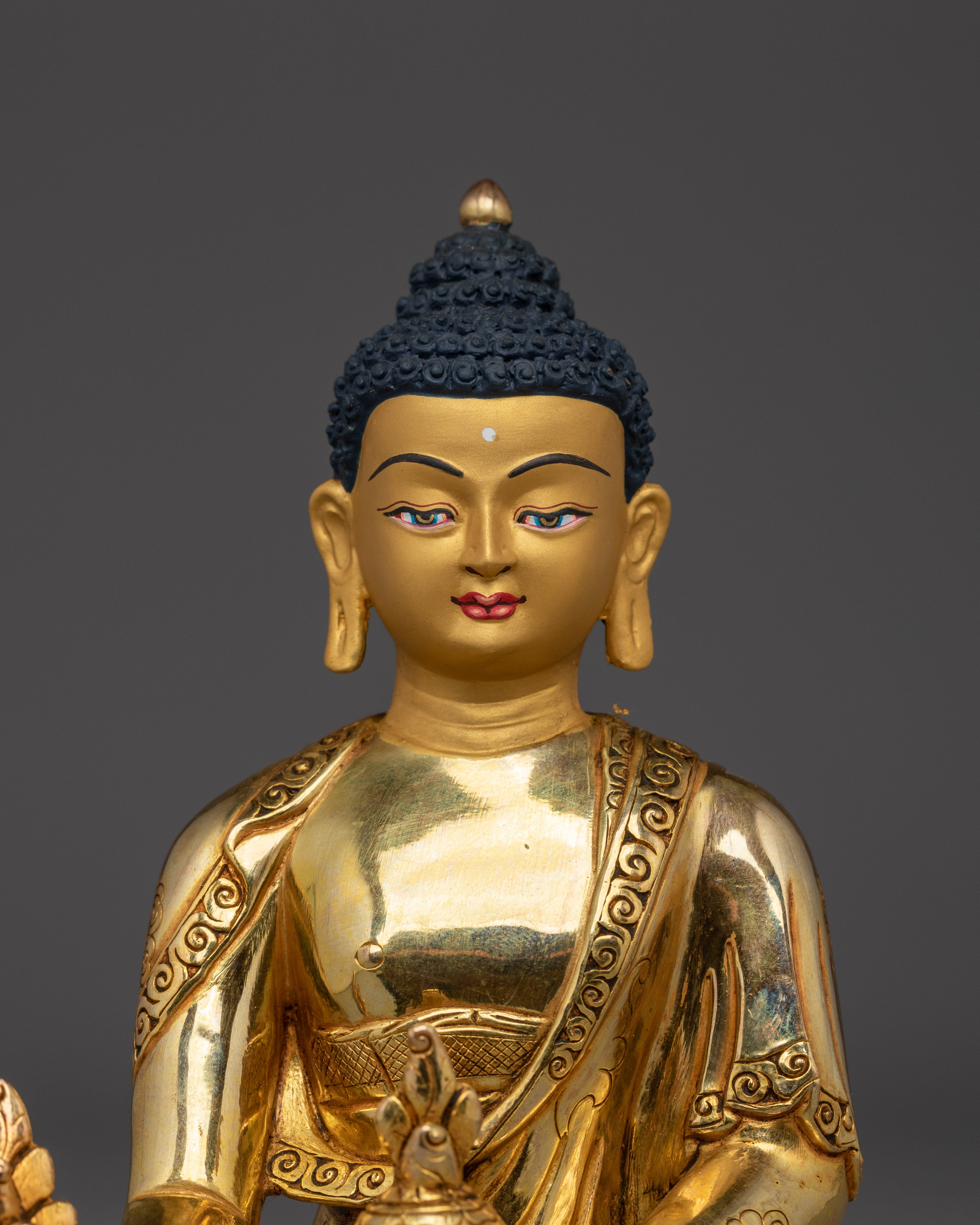 Great Healer Medicine Buddha Figurine | Home Decor for Longevity and Peace