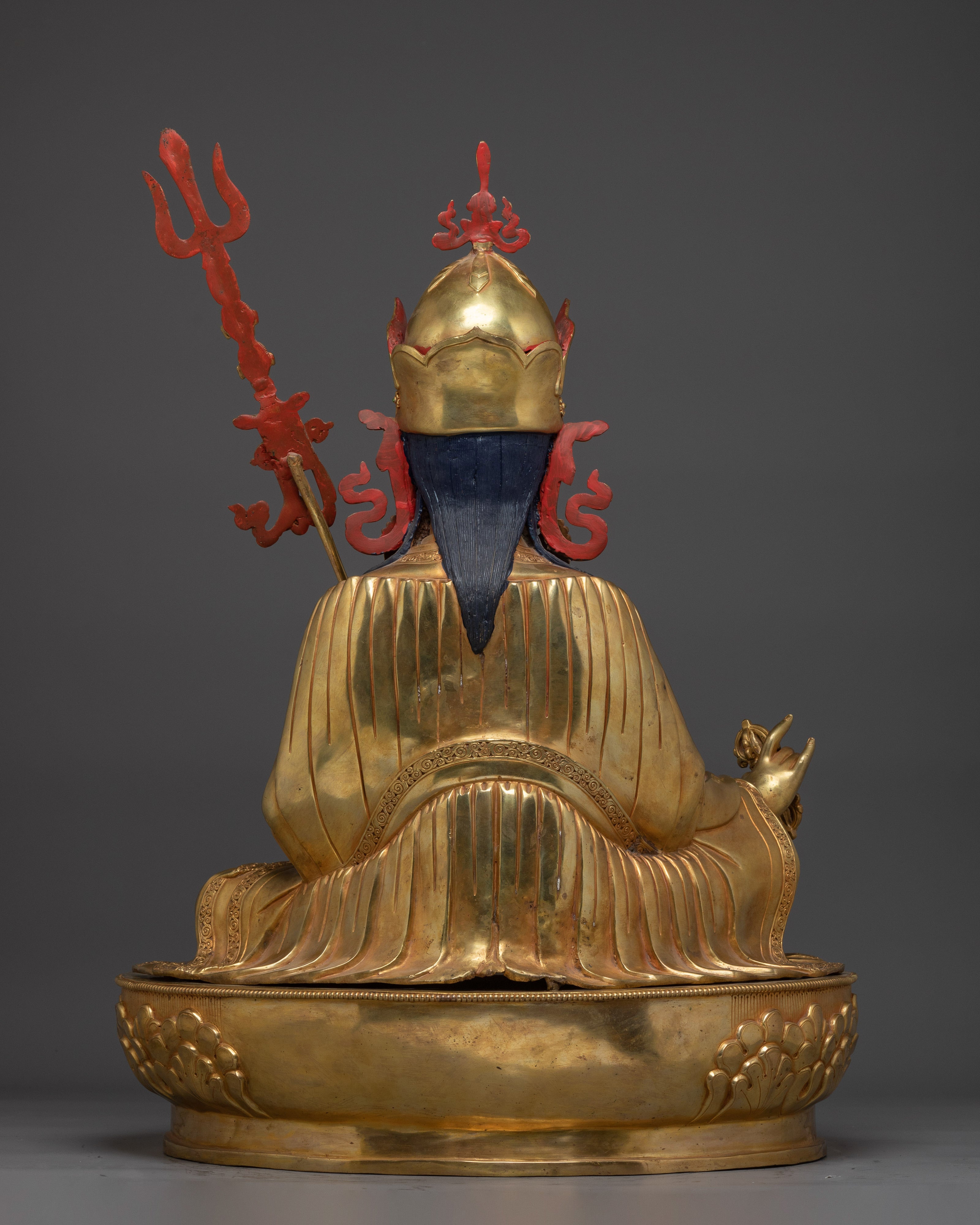 Spiritual Protector Guru Rinpoche Figurine | The Tantric Sage of Himalayan Buddhism