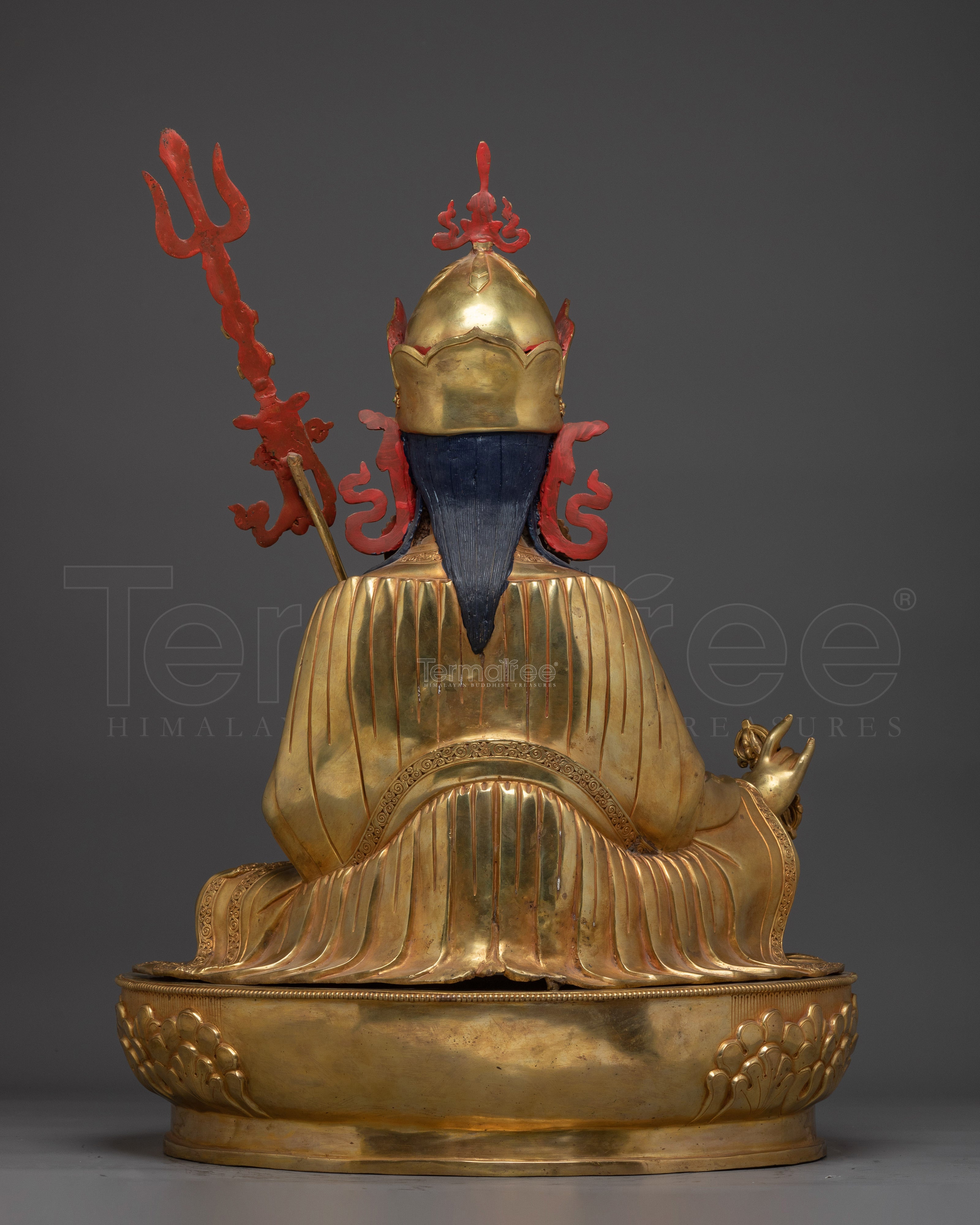Spiritual Protector Guru Rinpoche Figurine | The Tantric Sage of Himalayan Buddhism