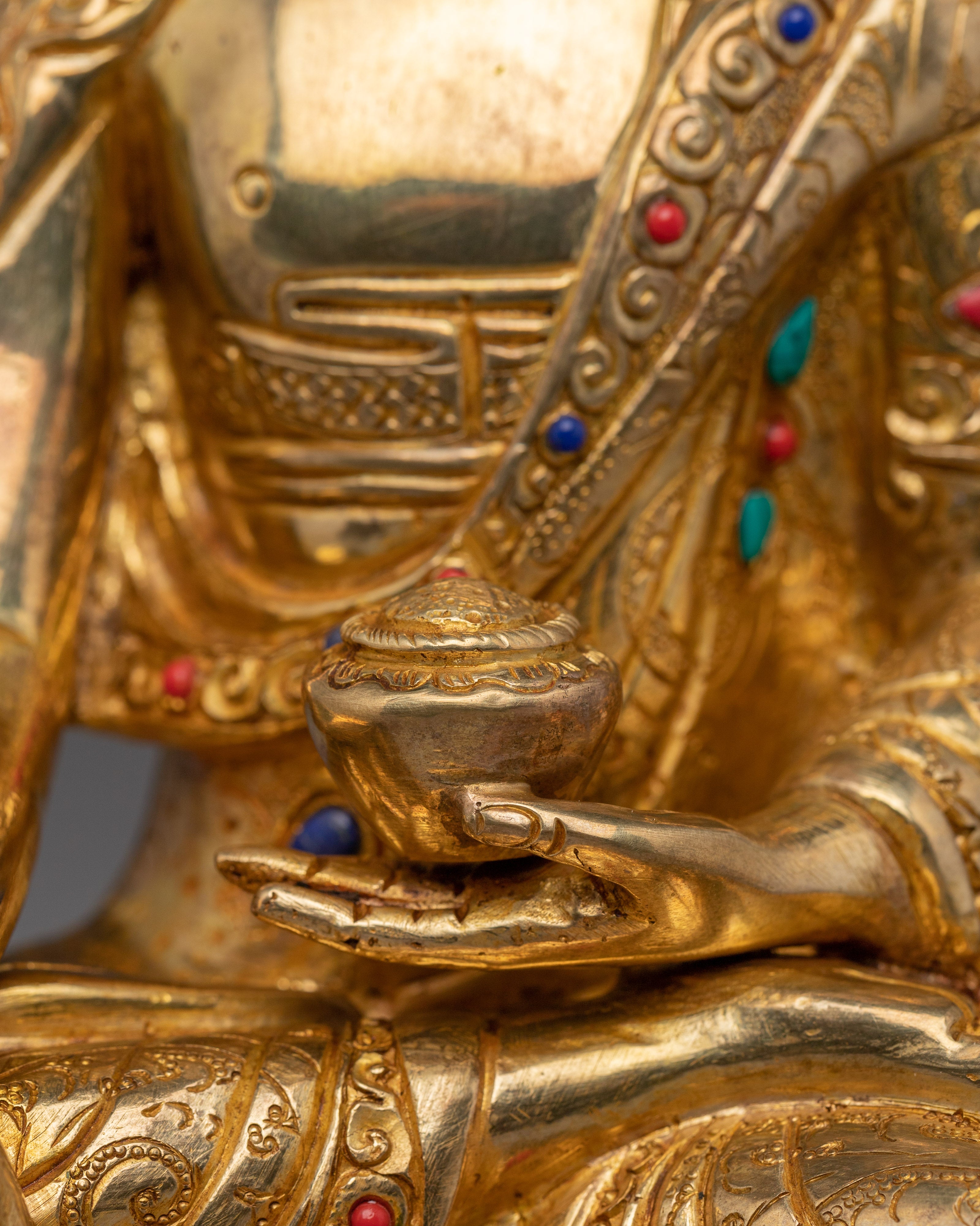 Handmade Spiritual Statue of Shakyamuni Buddha | The Enlightened Teacher