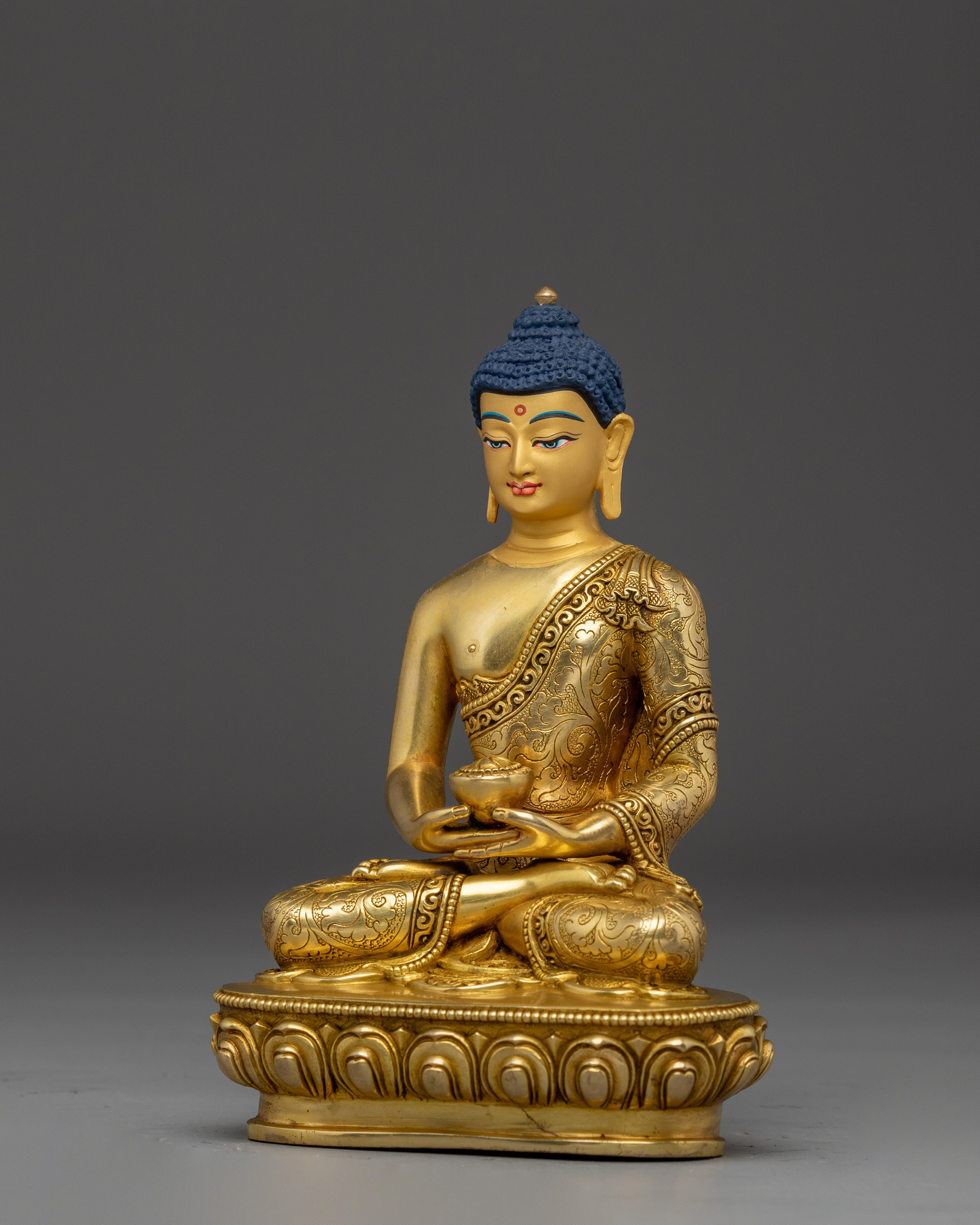 Handmade Ruler of Pure Land | Amitabha Buddha for Meditation Decor