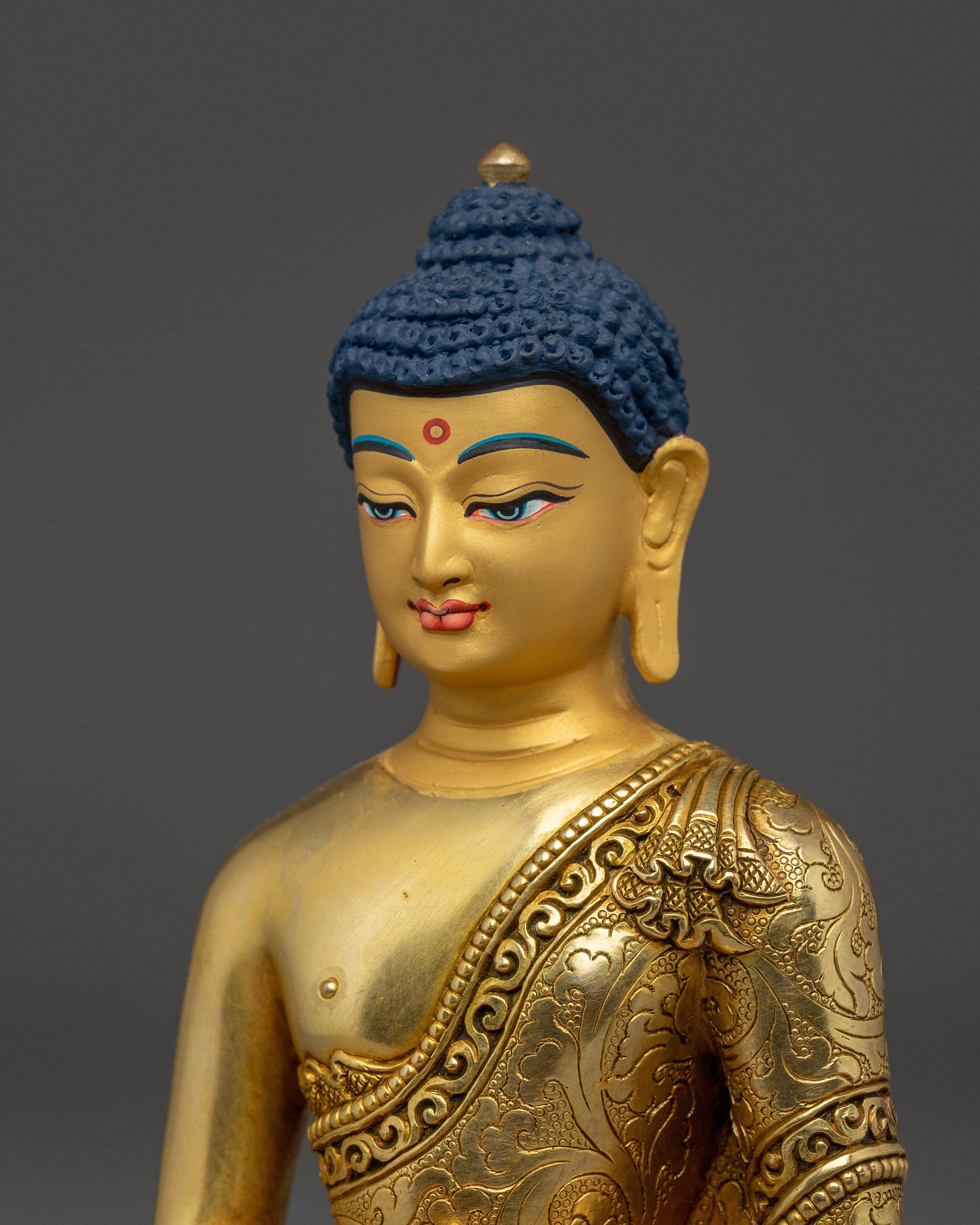 Handmade Ruler of Pure Land | Amitabha Buddha for Meditation Decor