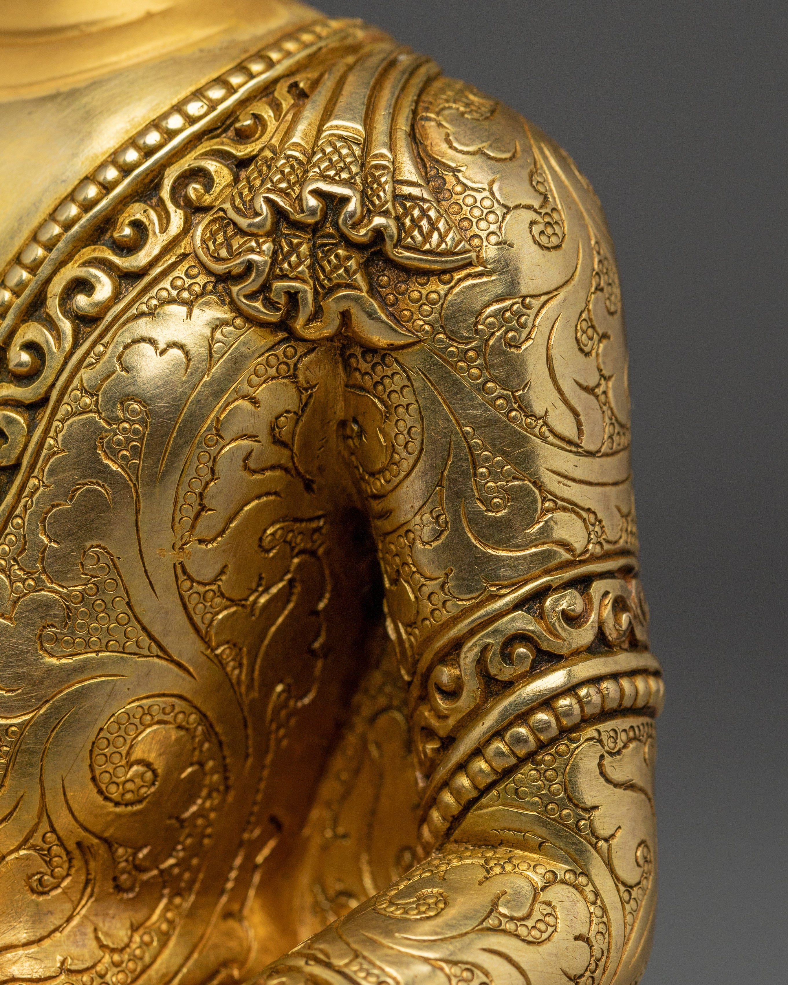 Handmade Ruler of Pure Land | Amitabha Buddha for Meditation Decor