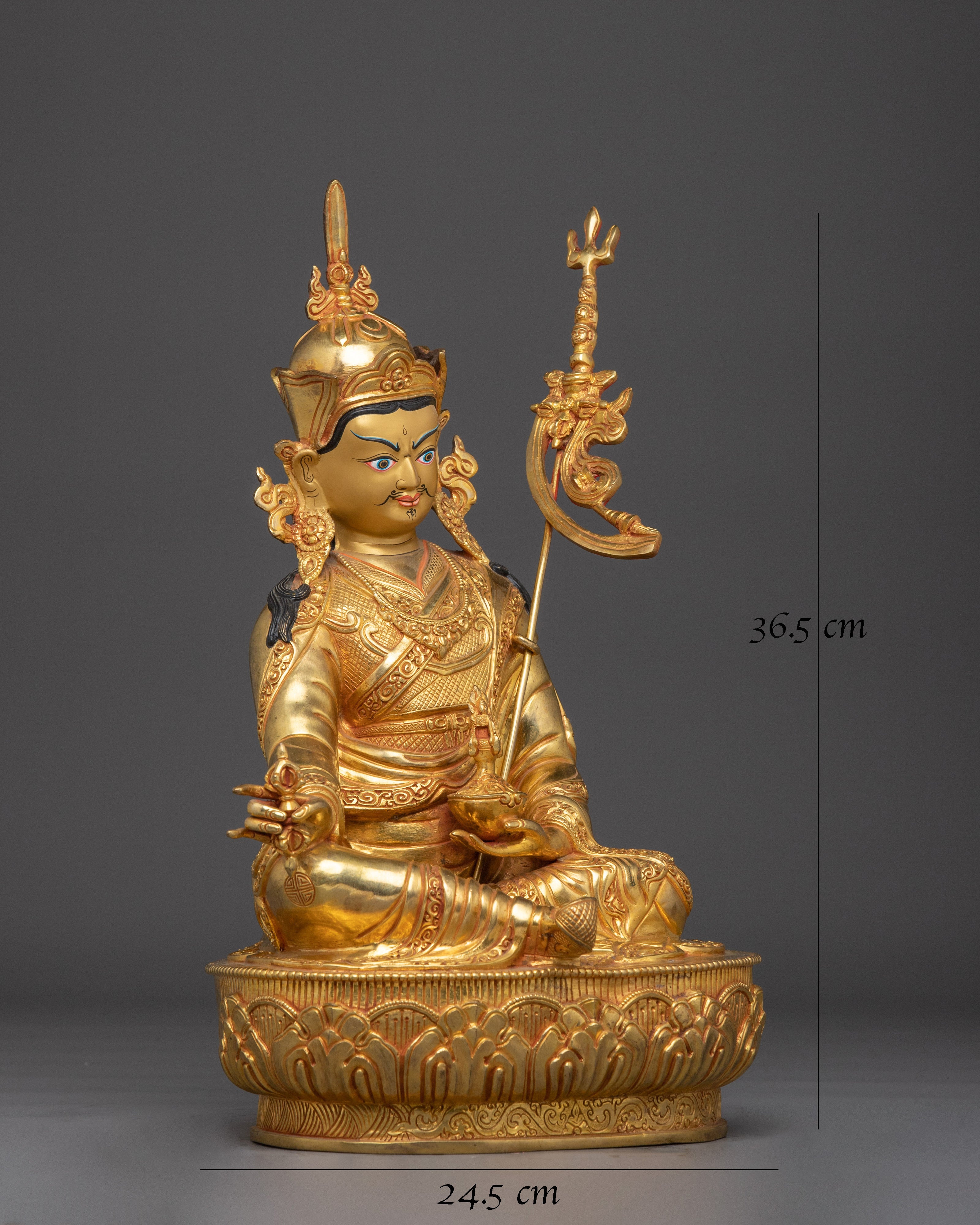 Guru Rinpoche Statue in Coppe