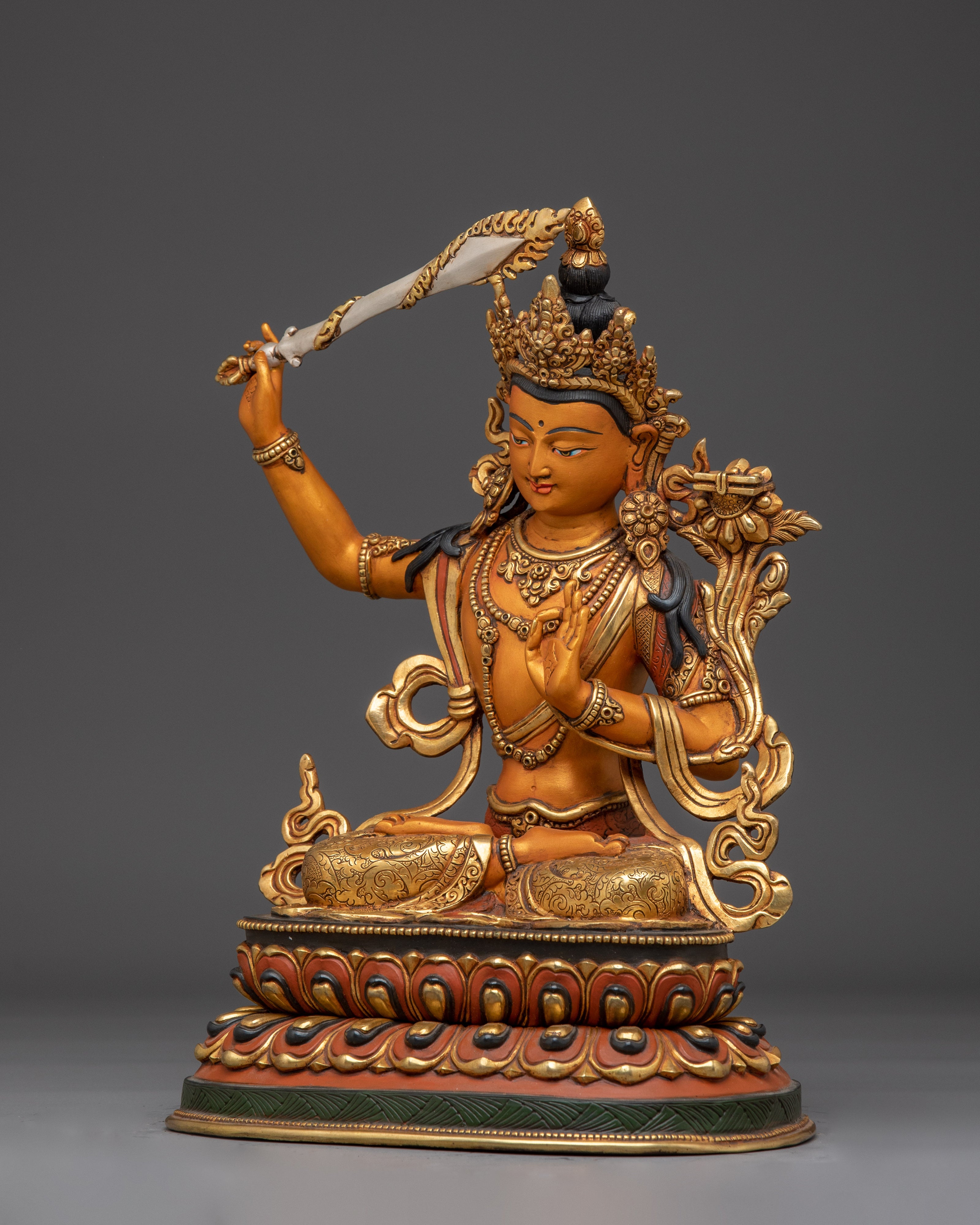 Sacred Knowledge Deity Manjushri | Bodhisattva of Wisdom