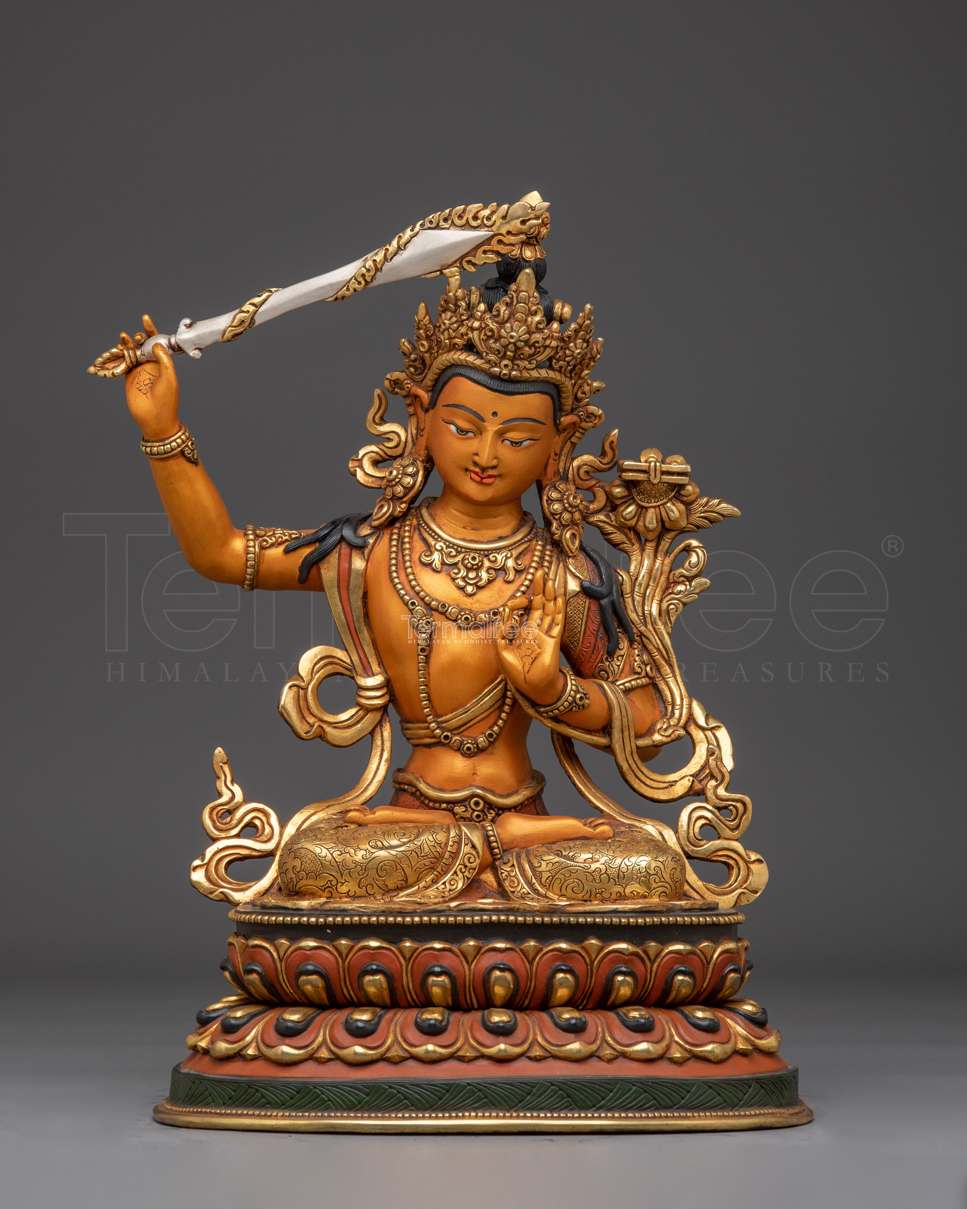 Sacred Knowledge Deity Manjushri | Bodhisattva of Wisdom