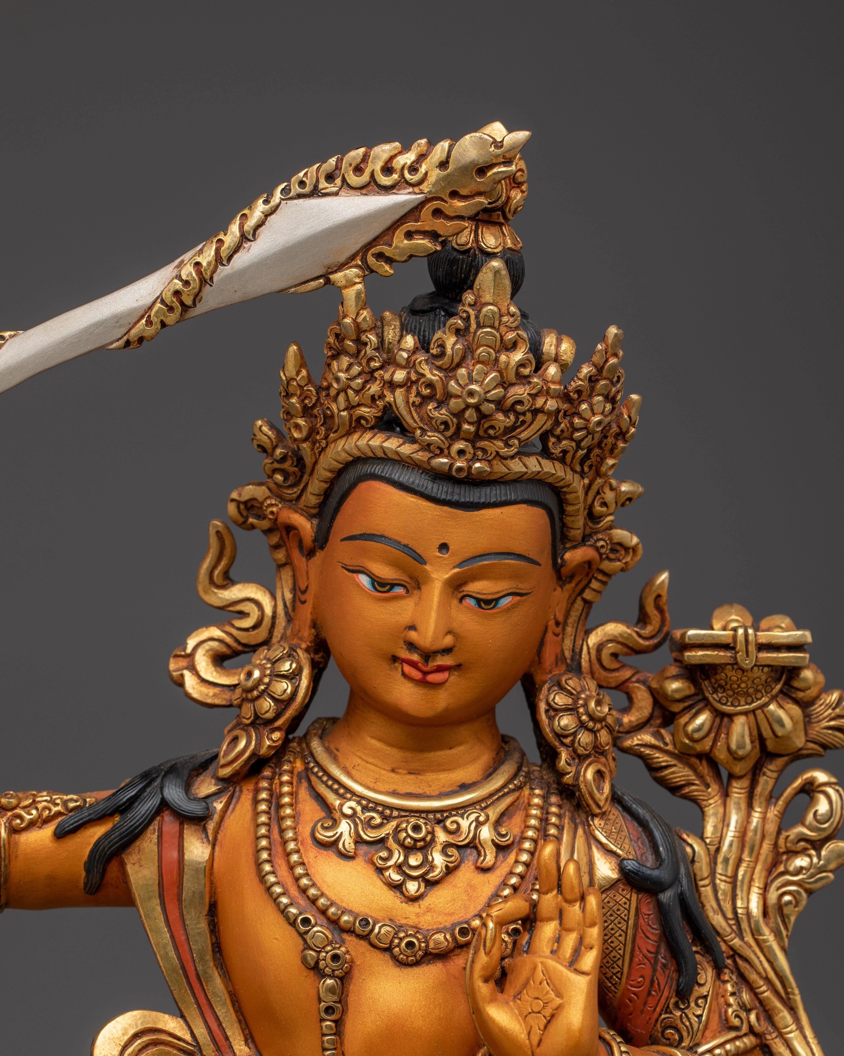Sacred Knowledge Deity Manjushri | Bodhisattva of Wisdom