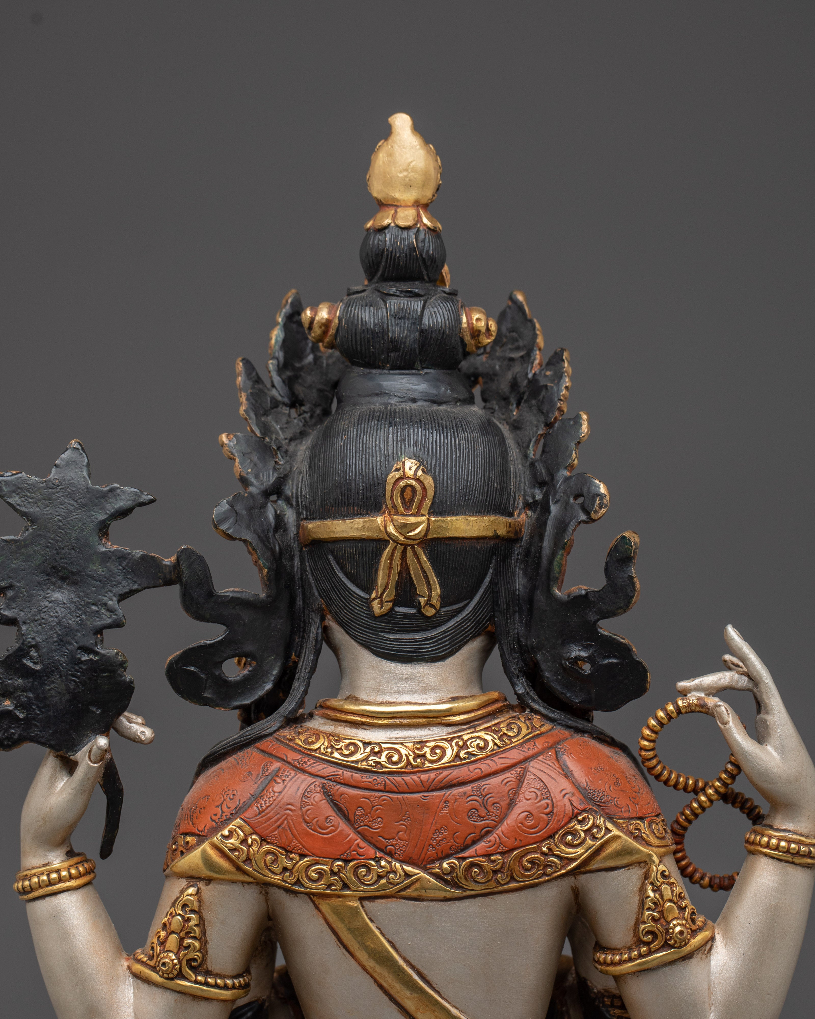 Avalokiteshvara Art Spiritual Decor | Himalayan Chenrezig Figurine