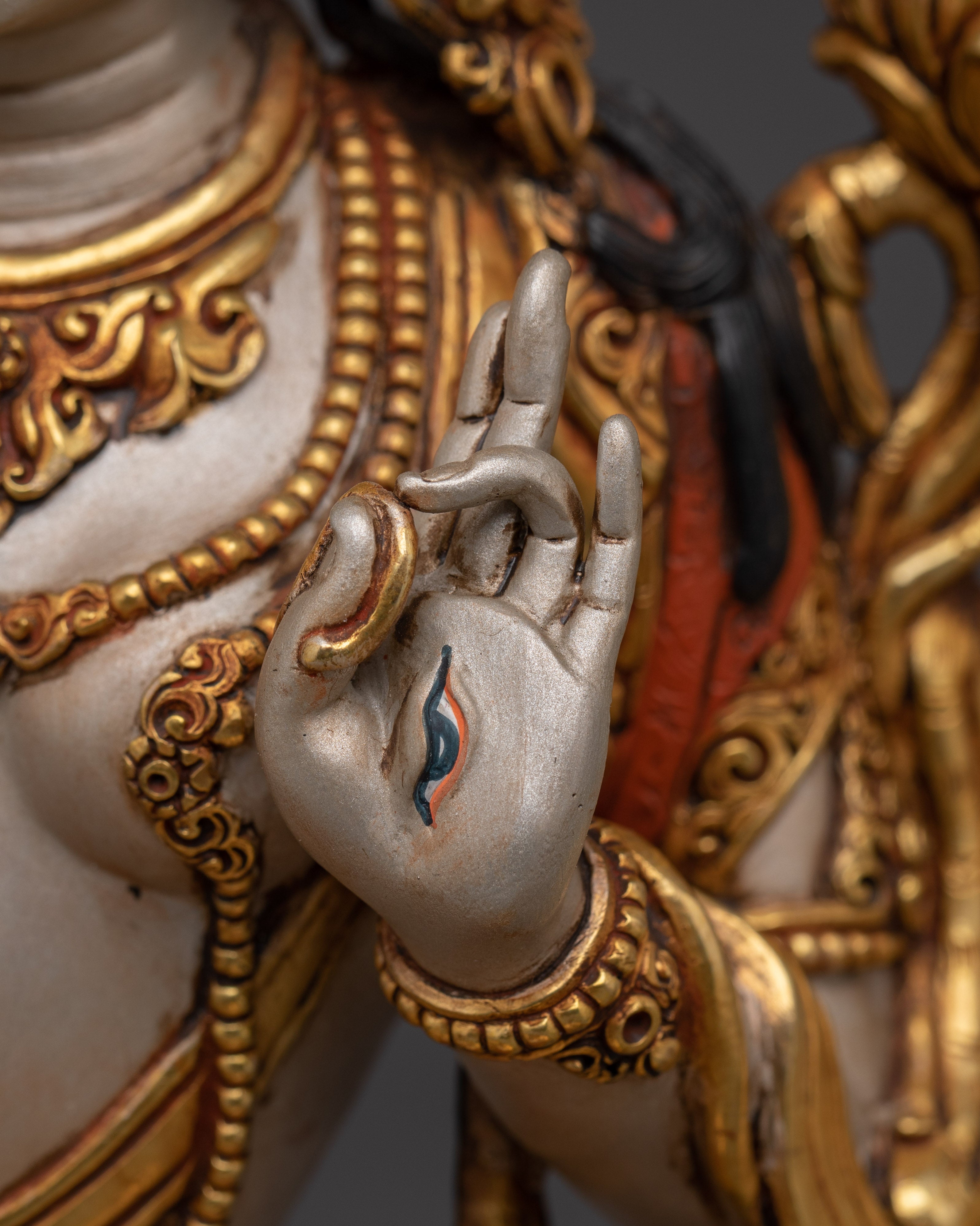 Healing Deity Sita Tara Handmade Statue | Buddhist Spiritual Decor