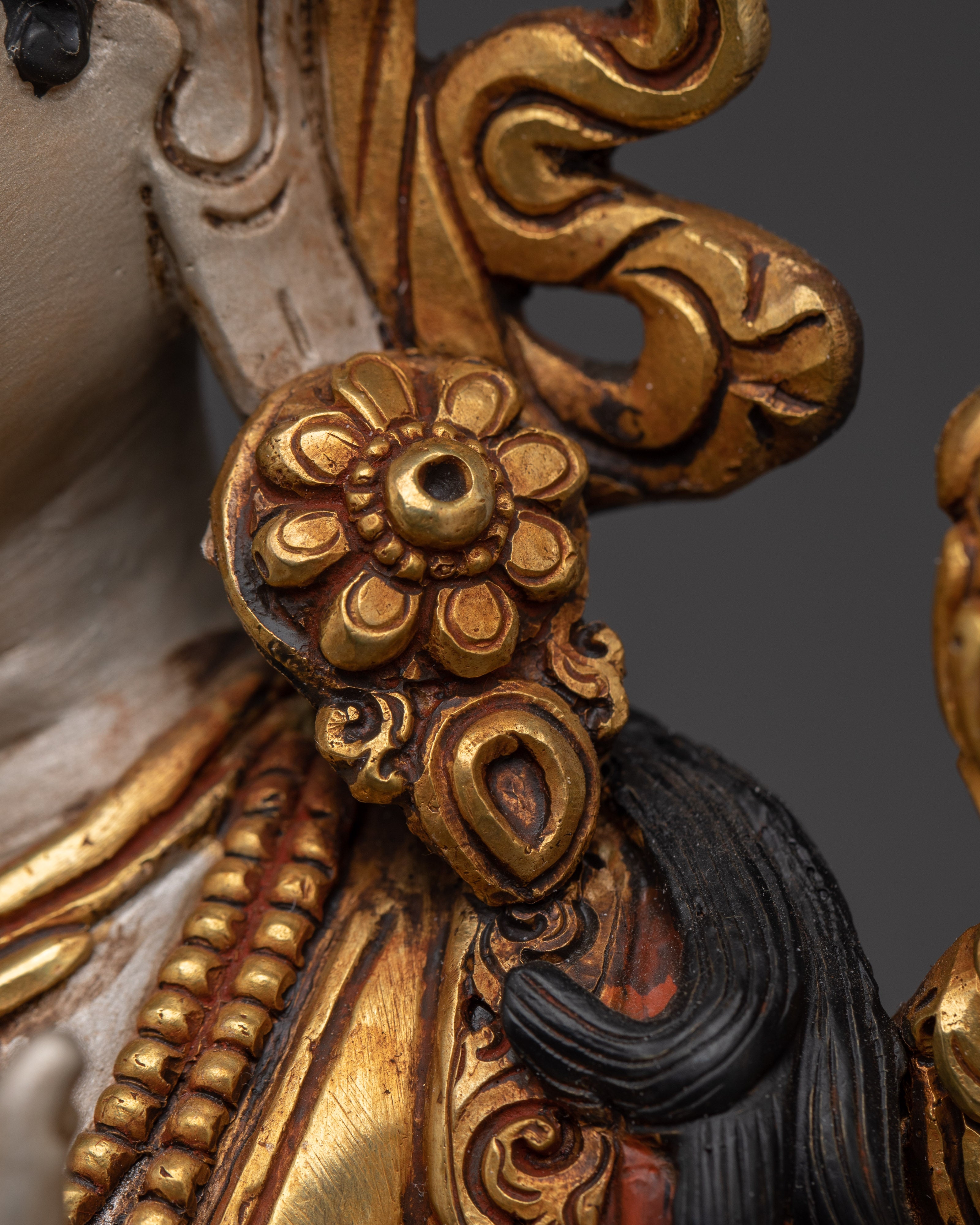 Healing Deity Sita Tara Handmade Statue | Buddhist Spiritual Decor