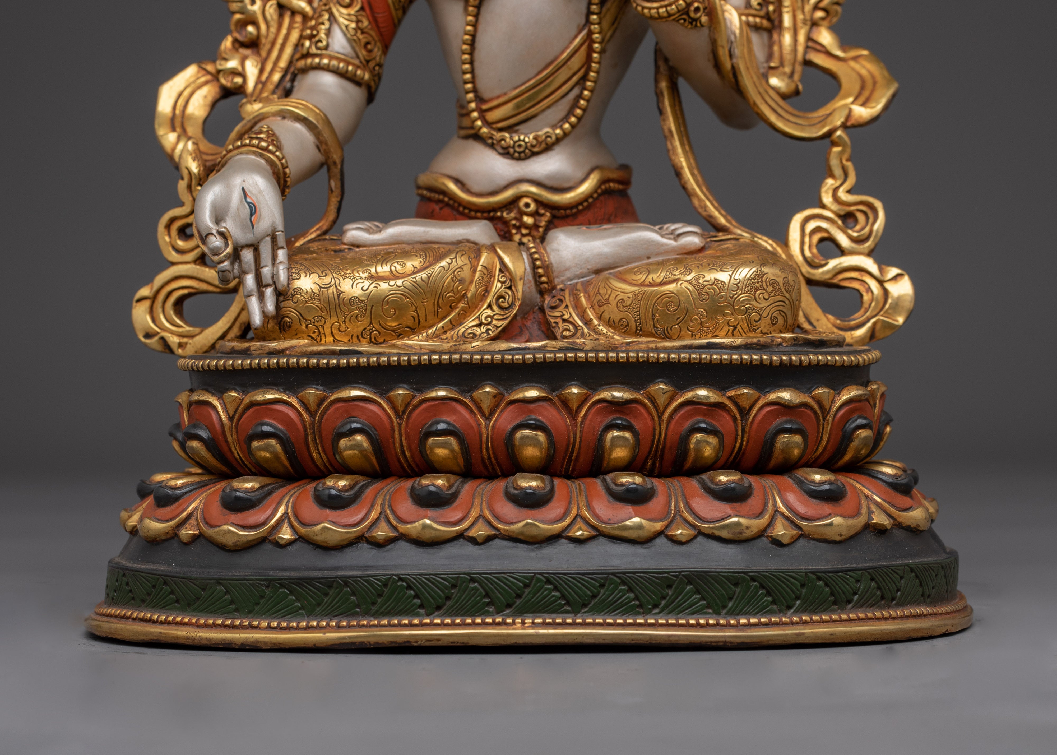 Healing Deity Sita Tara Handmade Statue | Buddhist Spiritual Decor