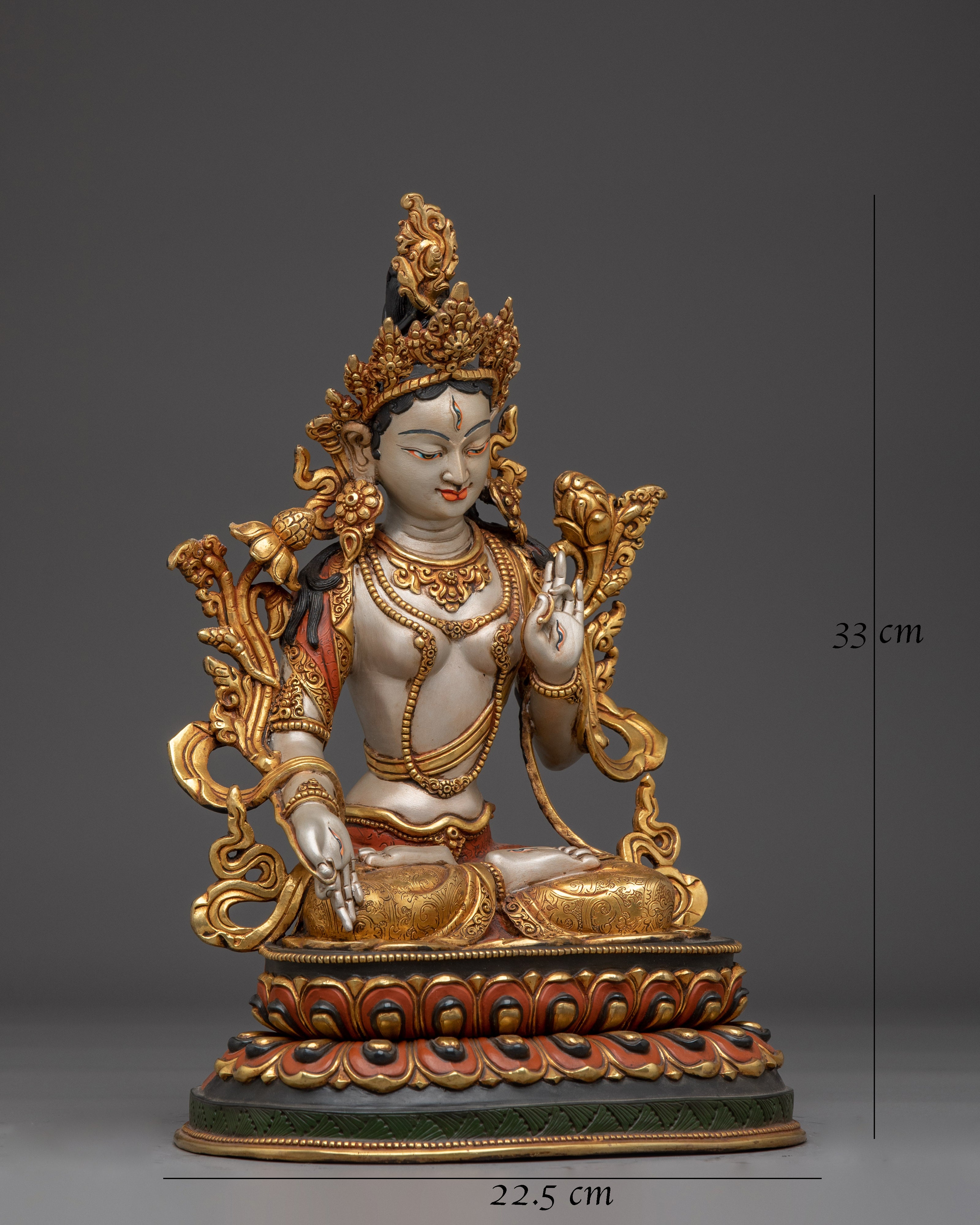 Healing Deity Sita Tara Handmade Statue