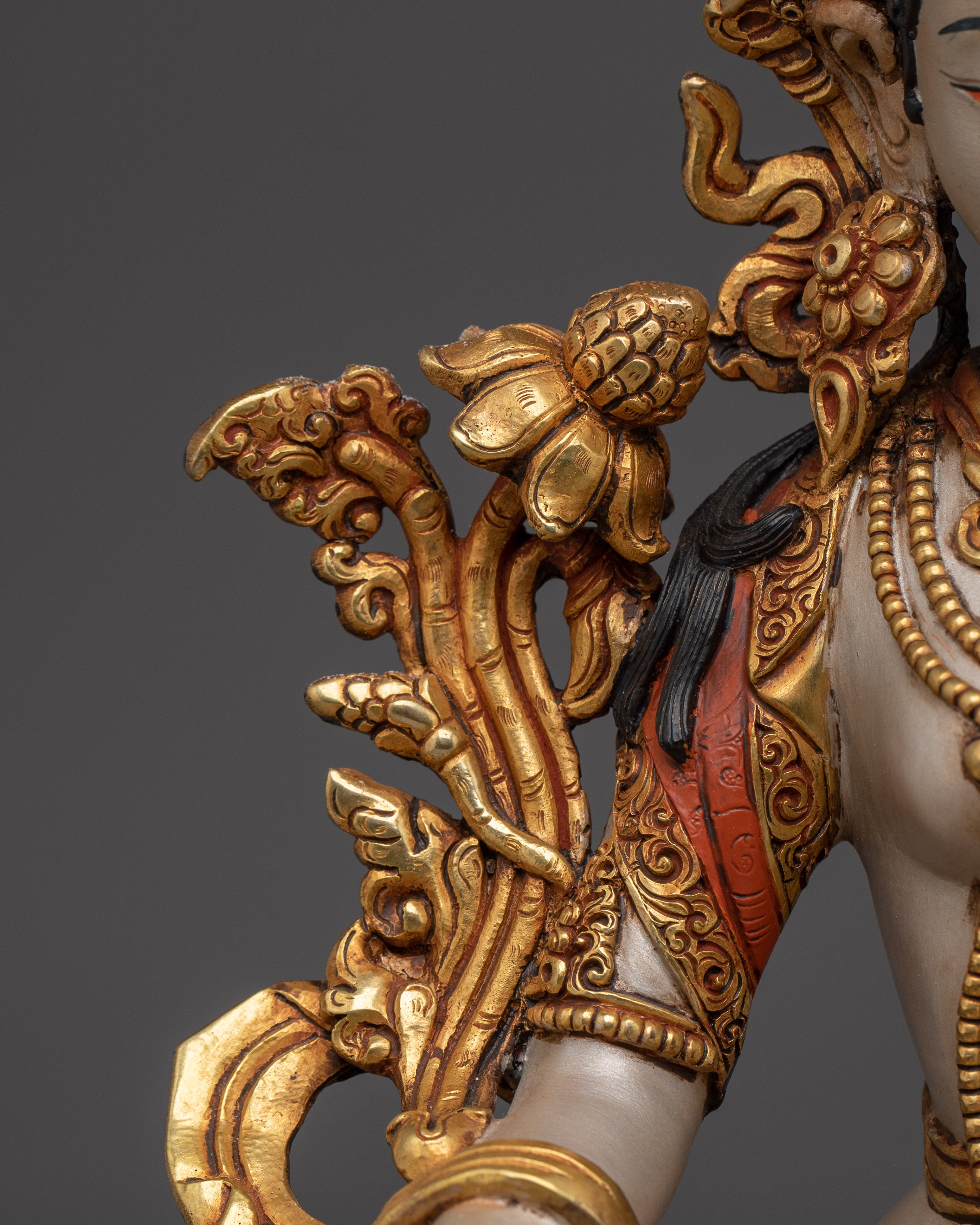 Healing Deity Sita Tara Handmade Statue | Buddhist Spiritual Decor