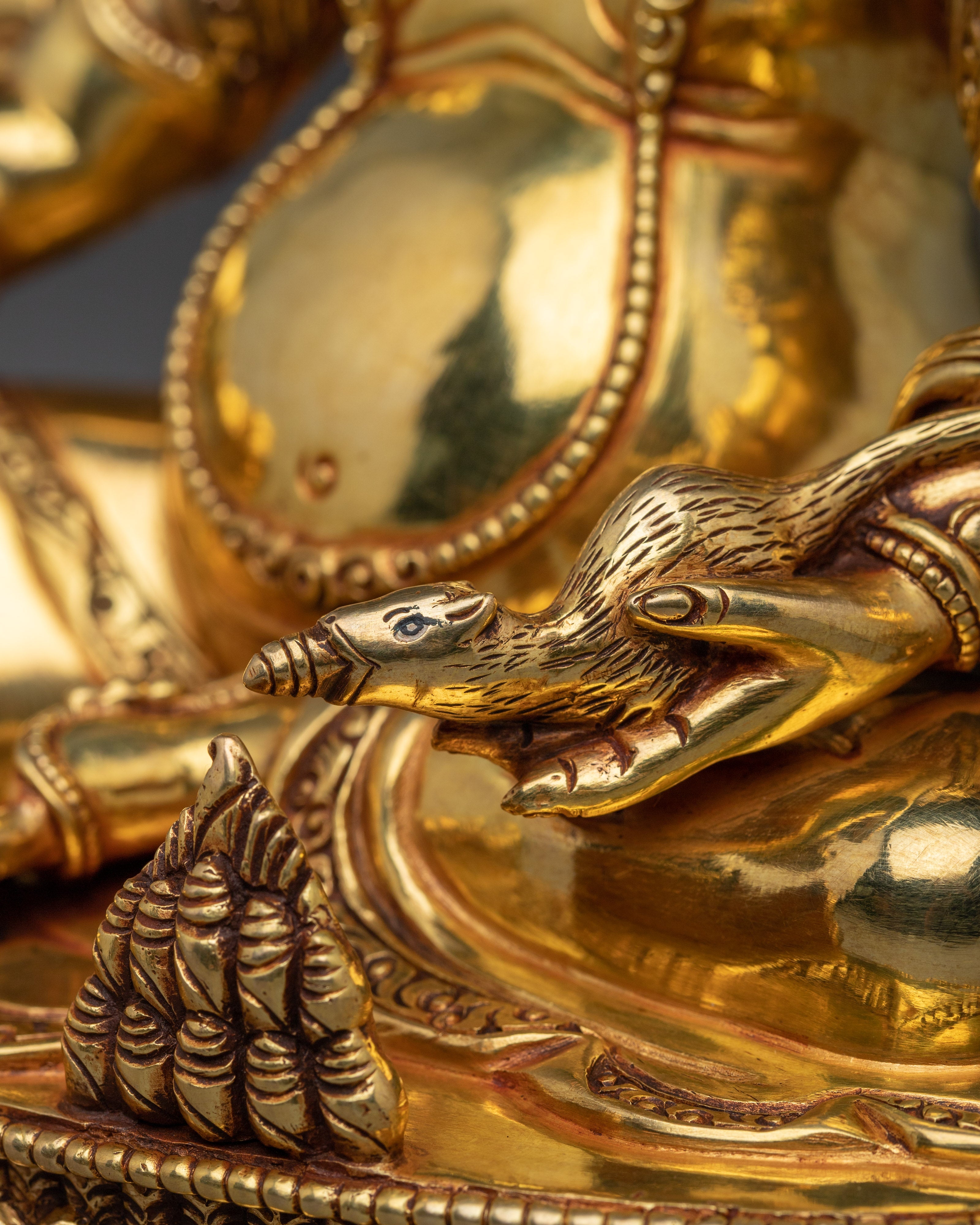 Divine Wealth Guardian Dzambhala Statue | Symbol of Abundance