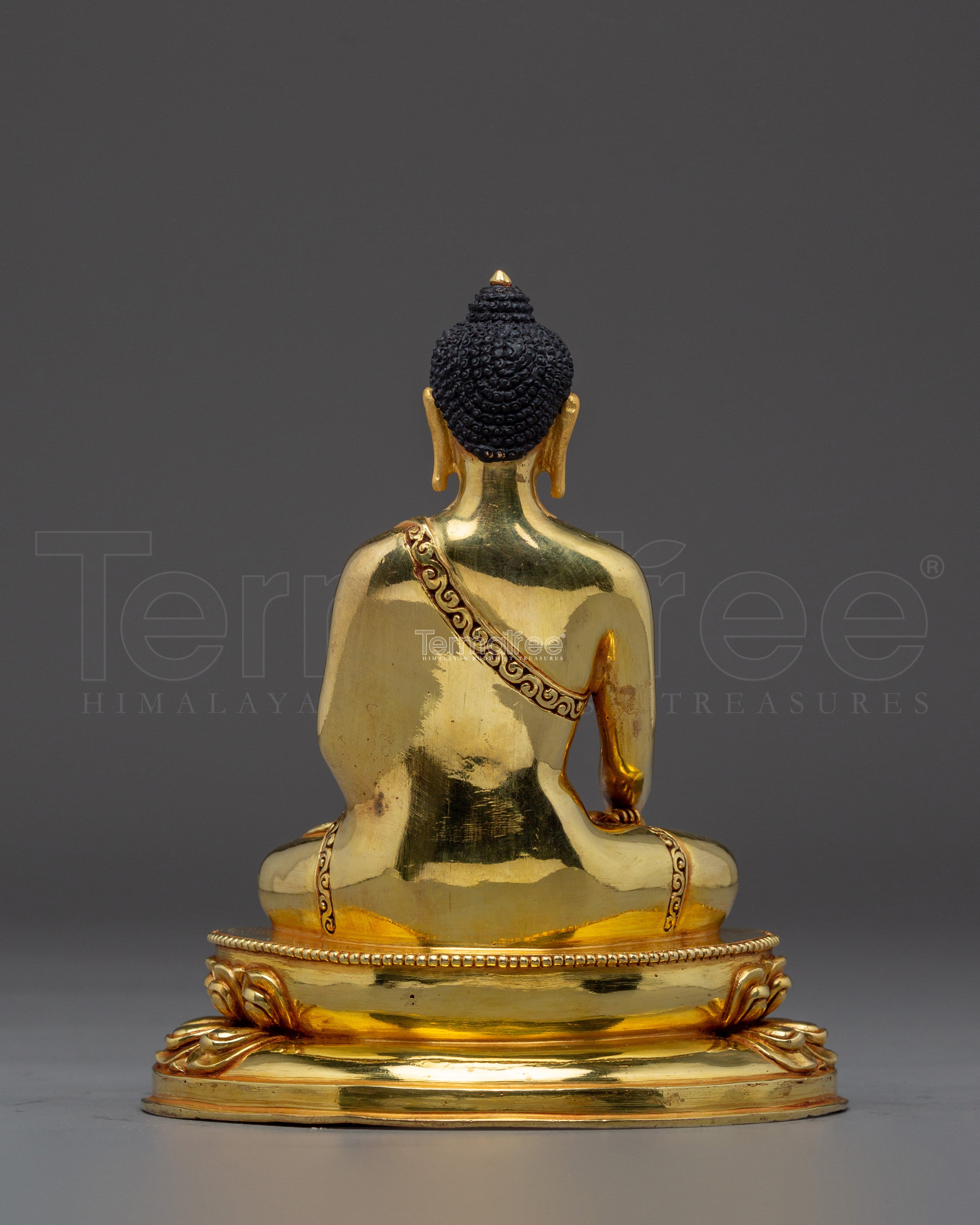 Traditional Serene Shakyamuni Buddha Sculpture | Enlightenment Symbol