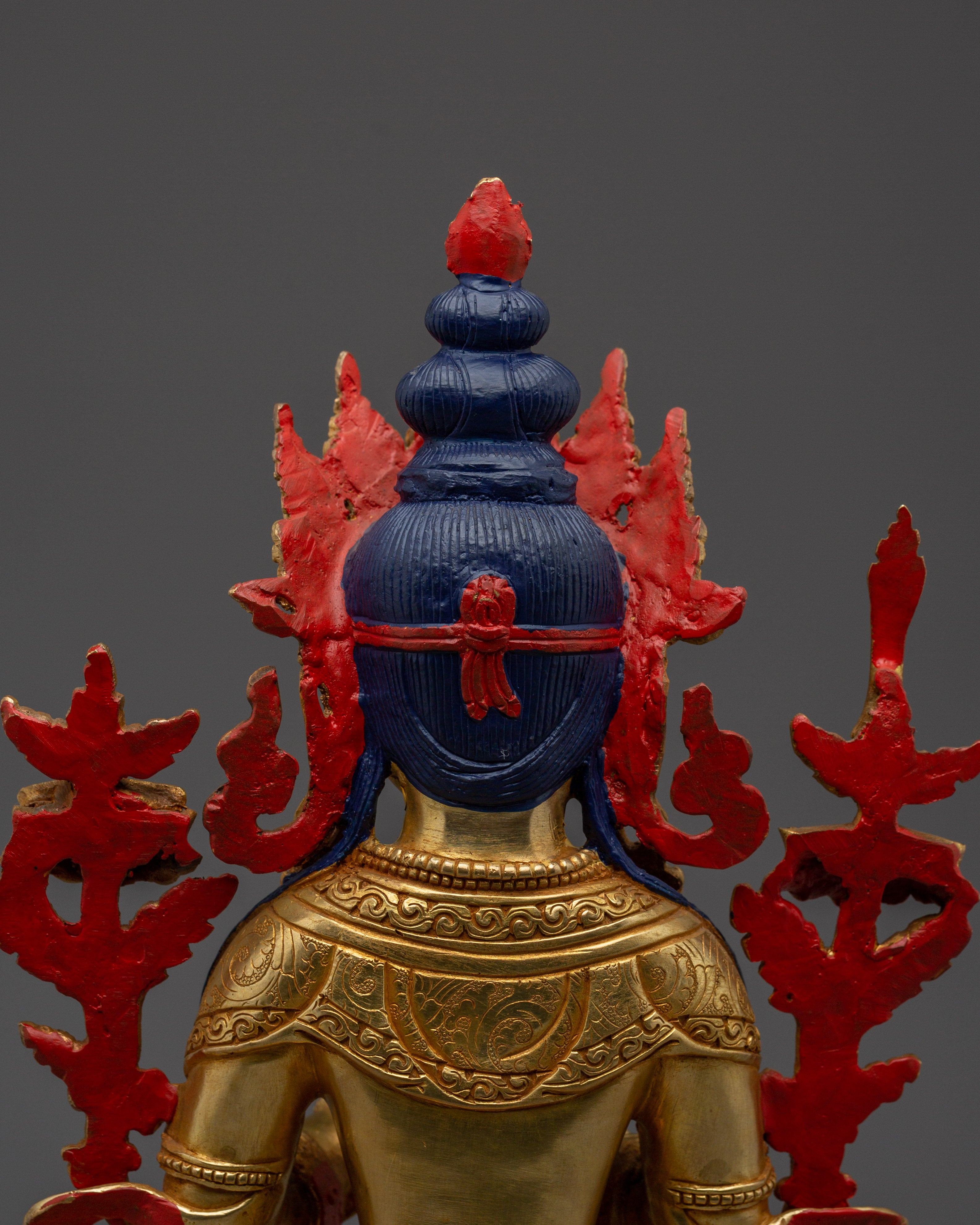 Symbol of Wisdom Manjushri Statue | Buddhist Decor Artwork