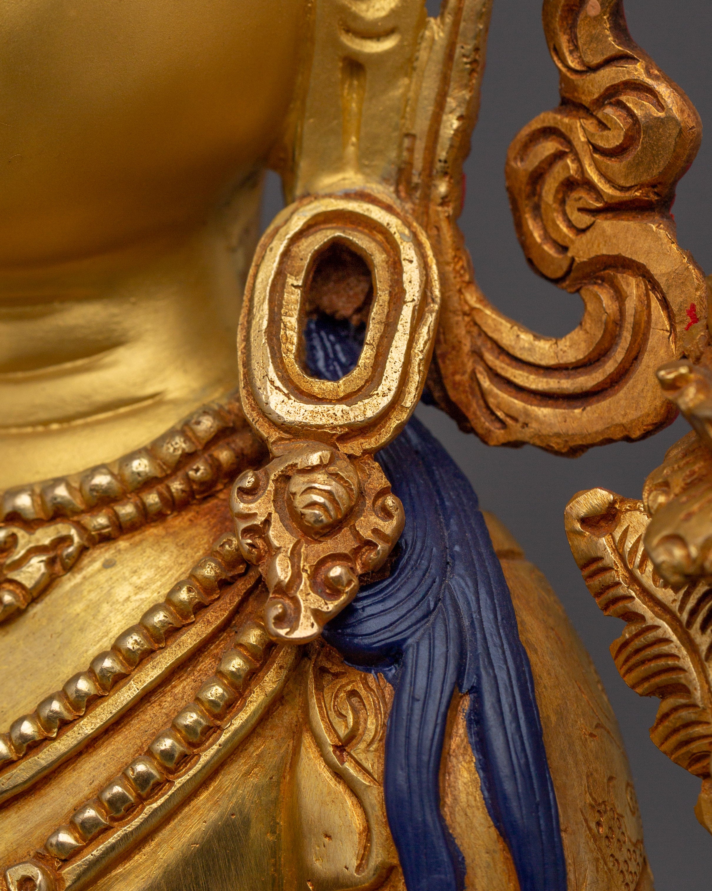 Symbol of Wisdom Manjushri Statue | Buddhist Decor Artwork