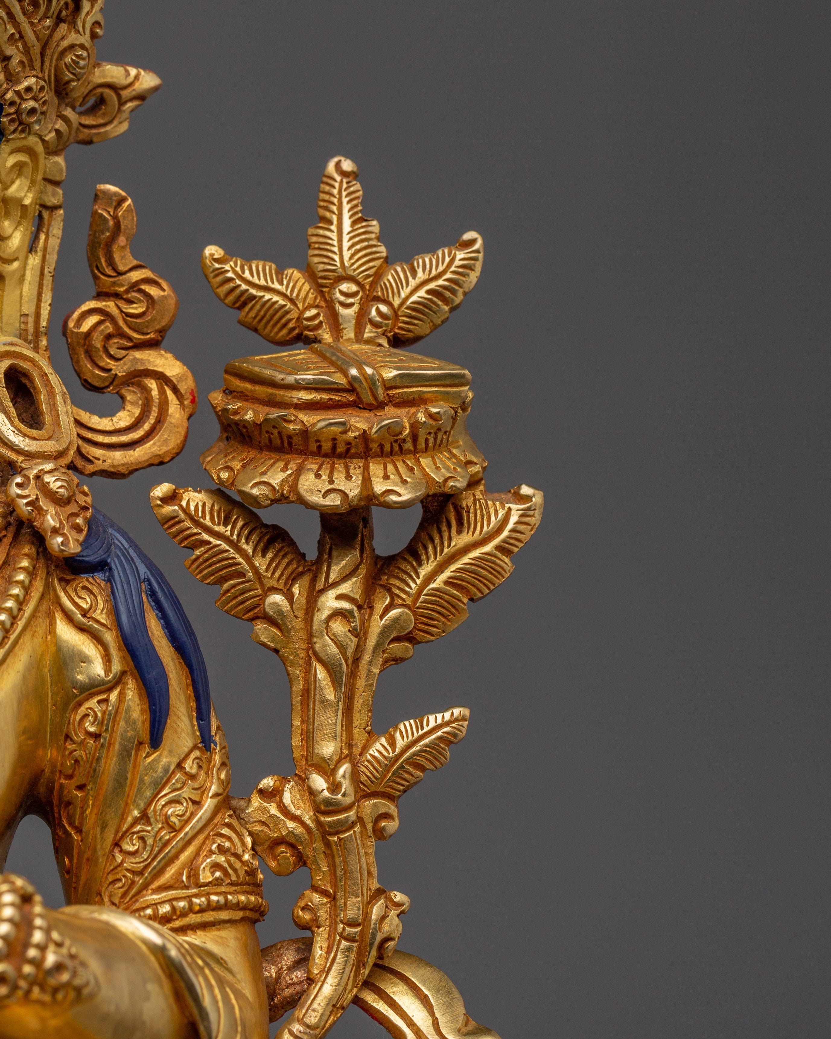 Symbol of Wisdom Manjushri Statue | Buddhist Decor Artwork