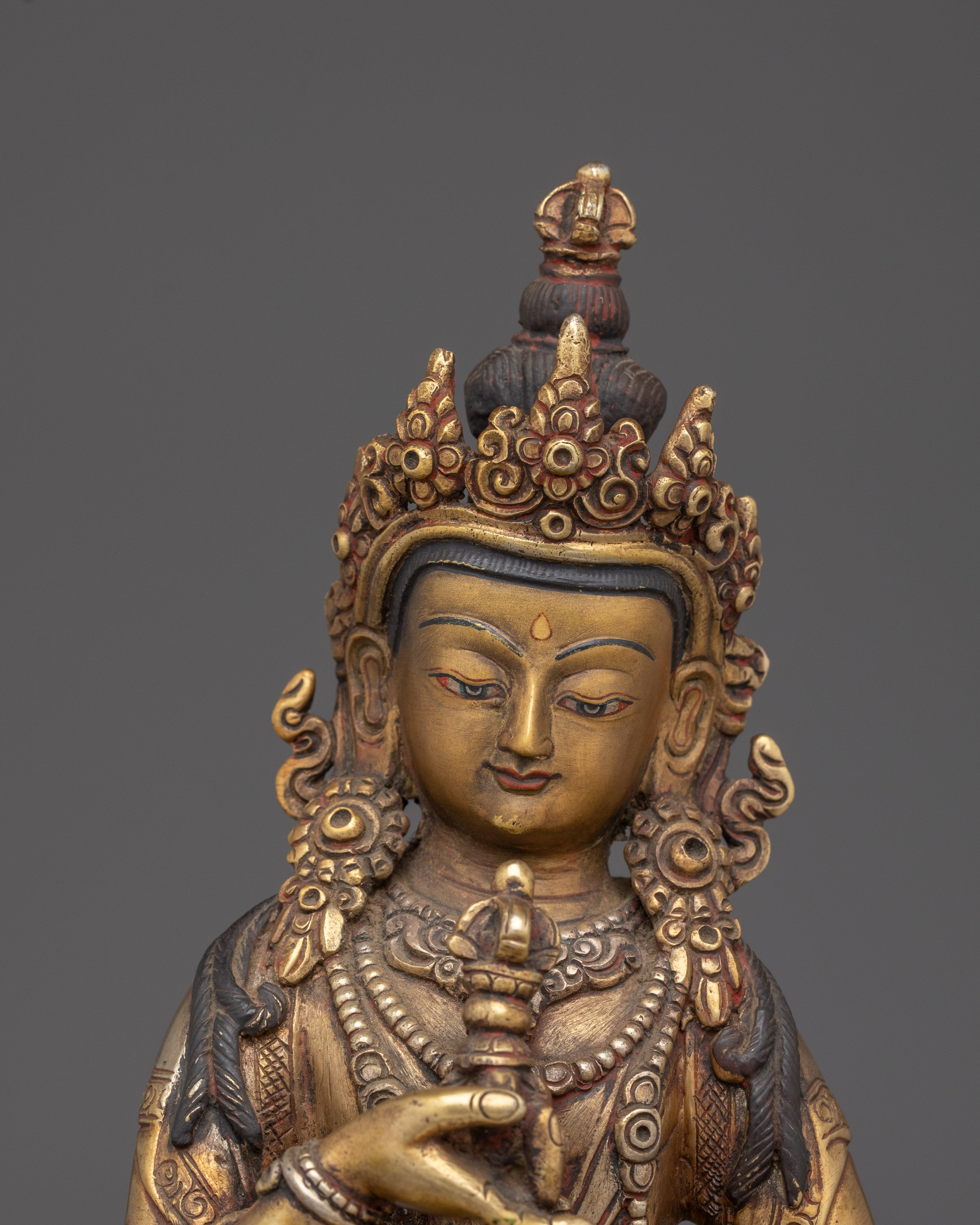 Purifier Deity Vajrasattva Copper Statue | Embodiment of Purification