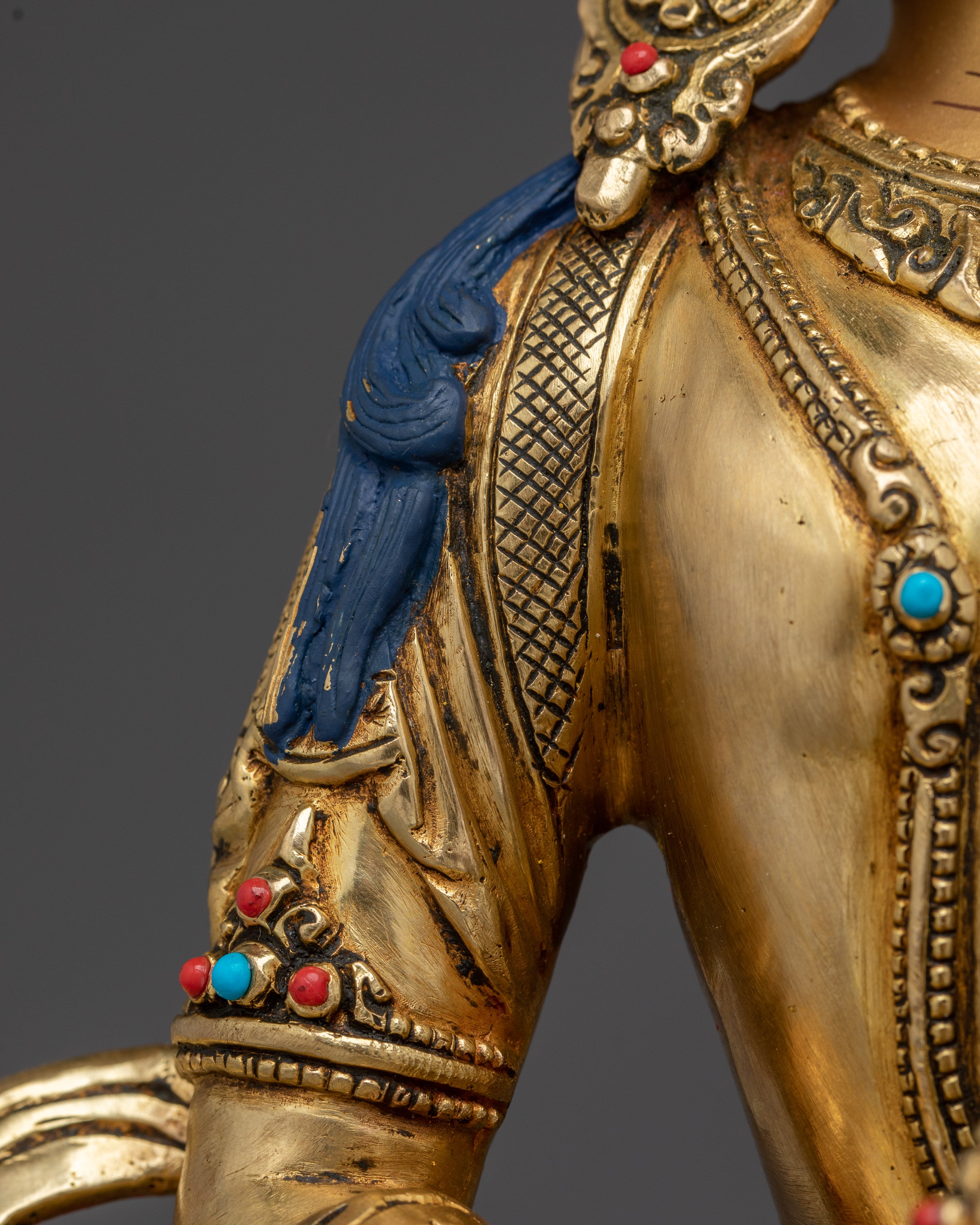 Radiant Amitayus Handmade Statue | Buddha of Long-life