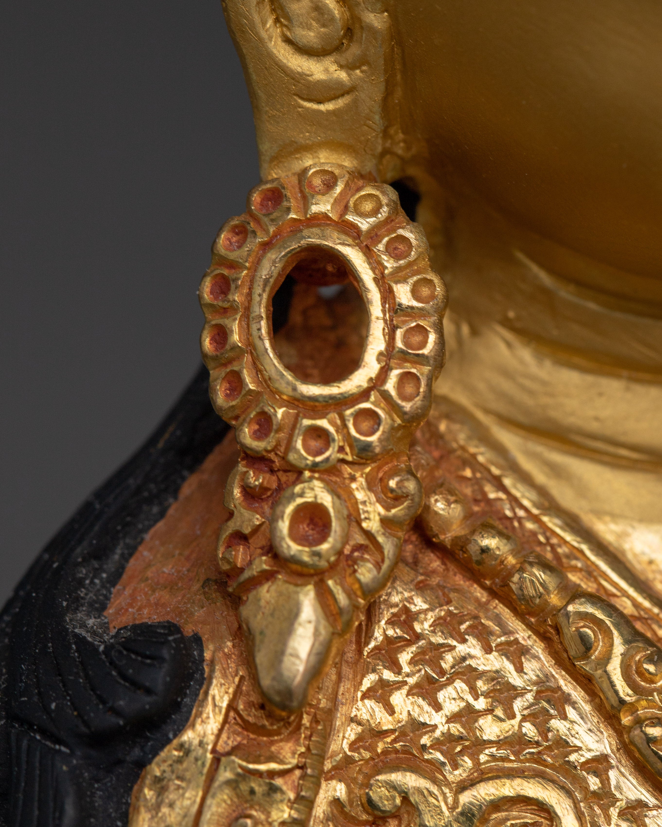 Sacred Copper Sculpture of Padmasambhava for Shrine | Guru Rinpoche Statue