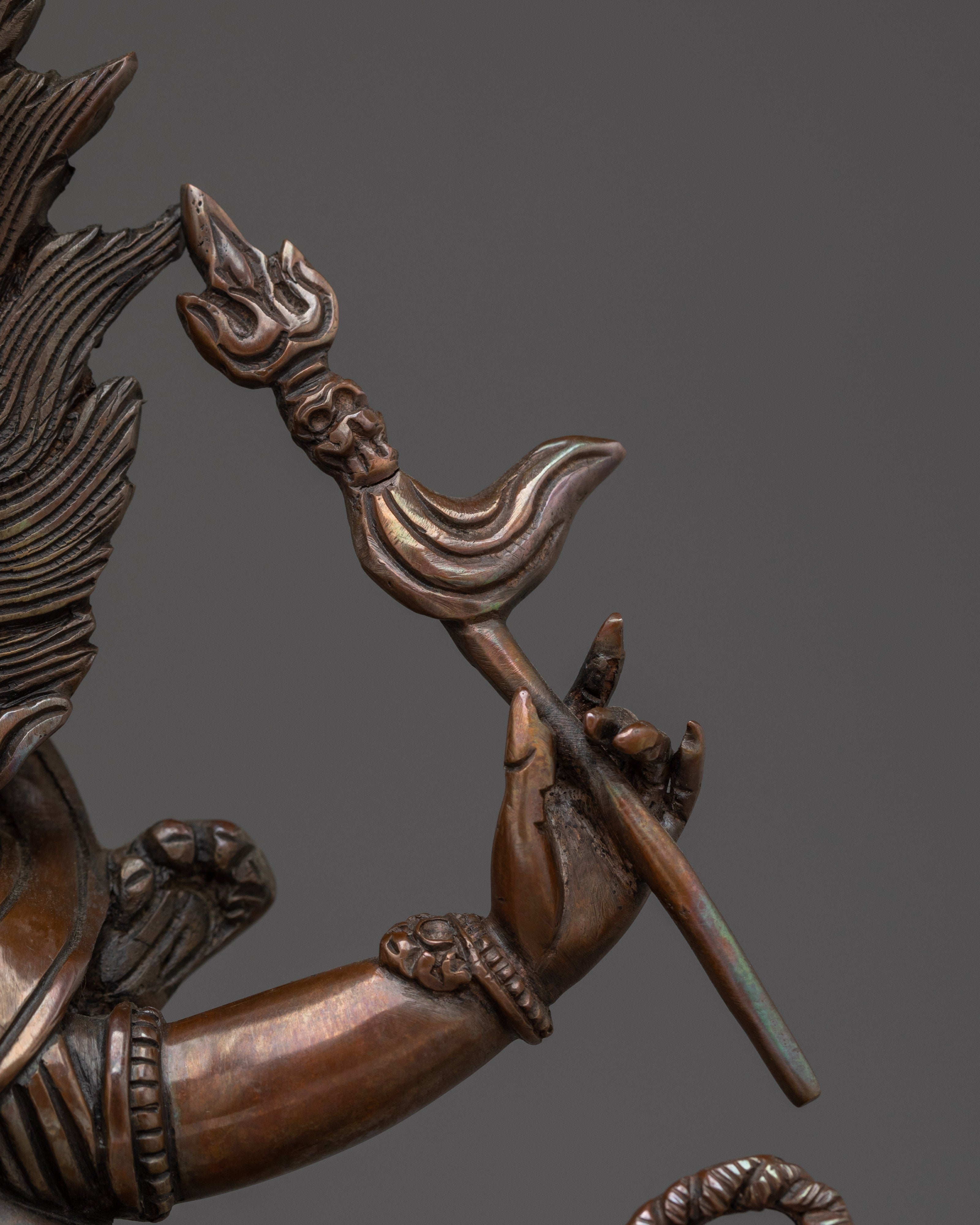 Statue of Six Armed Mahakala | Tibetan Mahakala Artwork