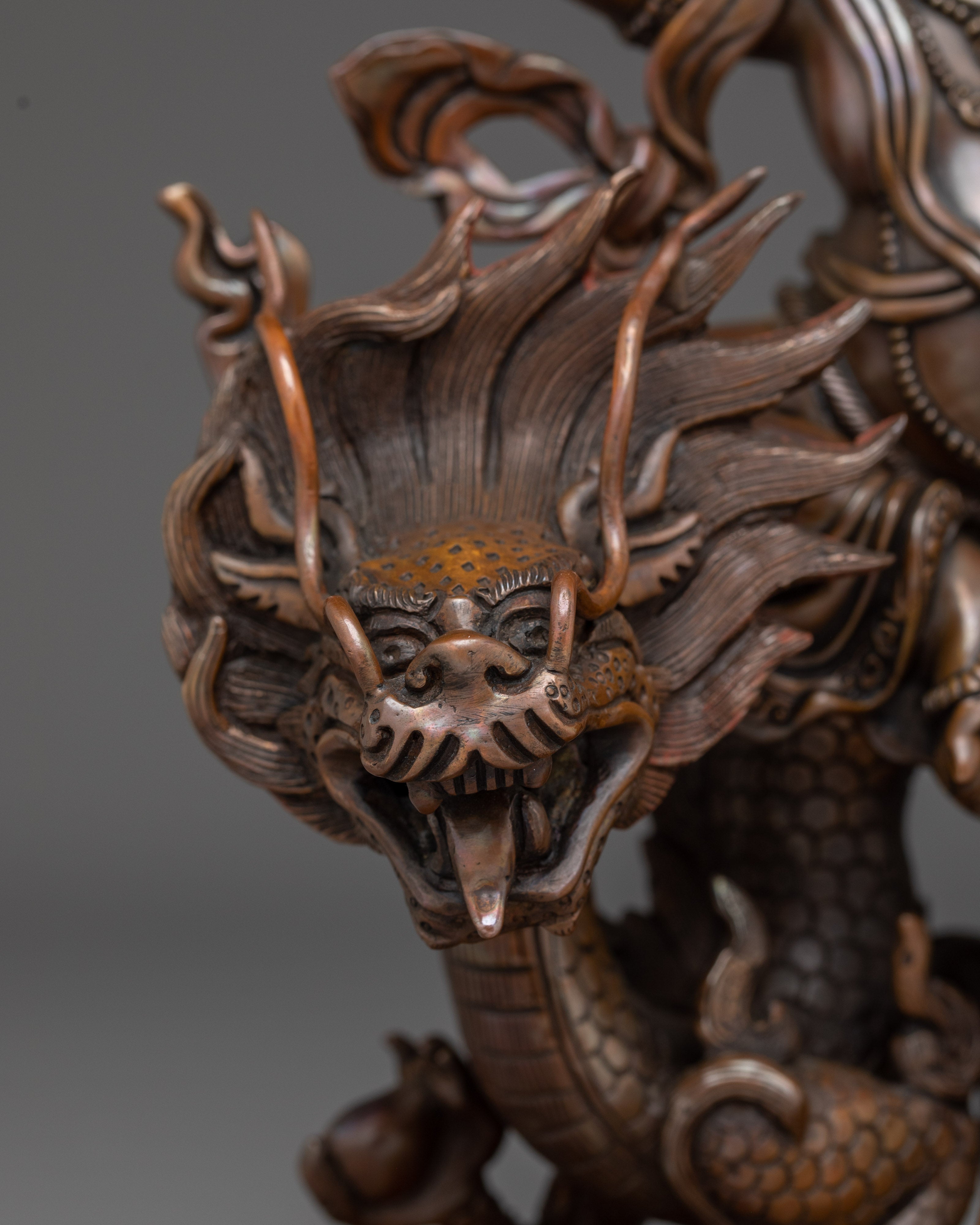 Welalth Guardian White Dzambhala Statue | Abundance Symbol