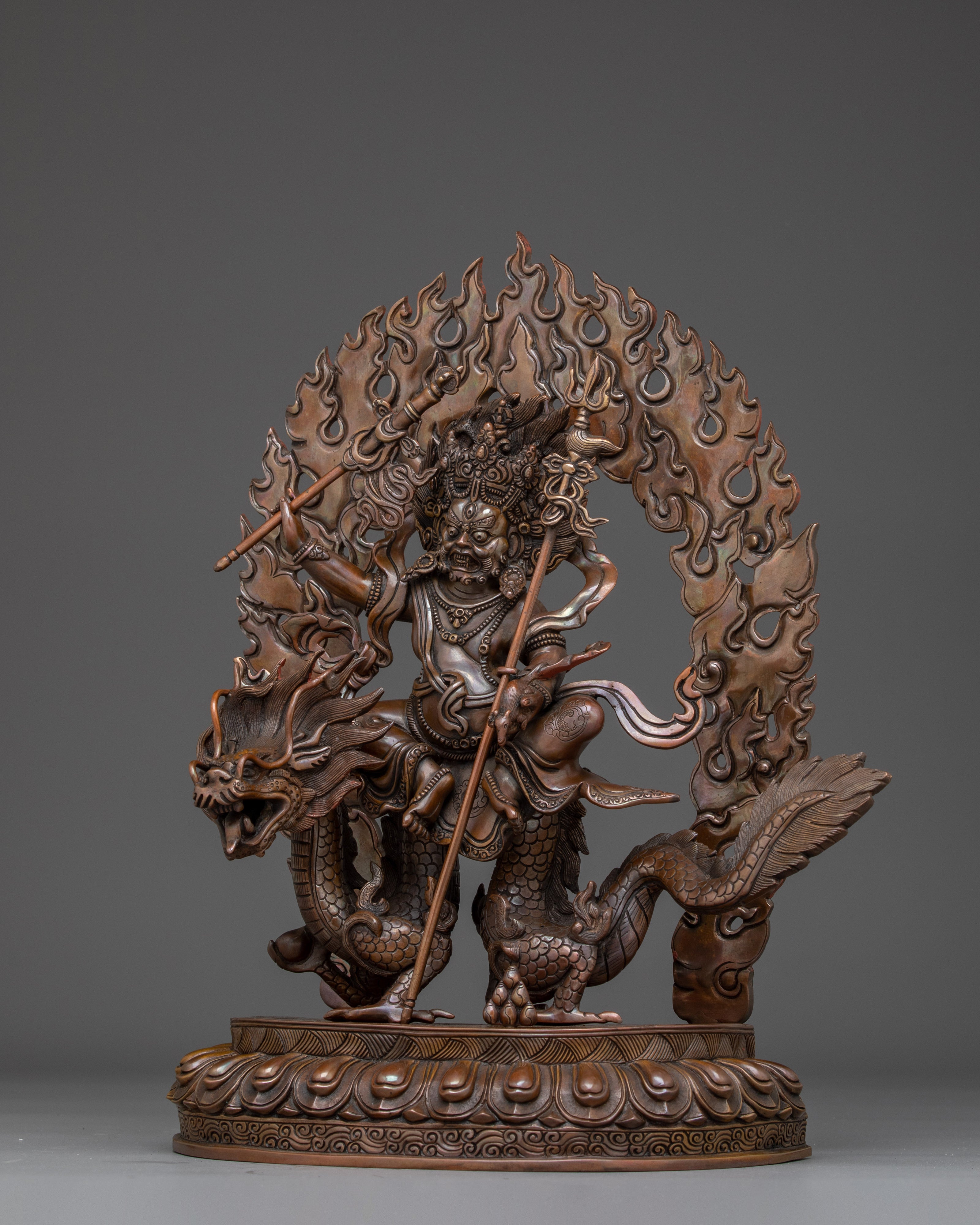 Welalth Guardian White Dzambhala Statue | Abundance Symbol