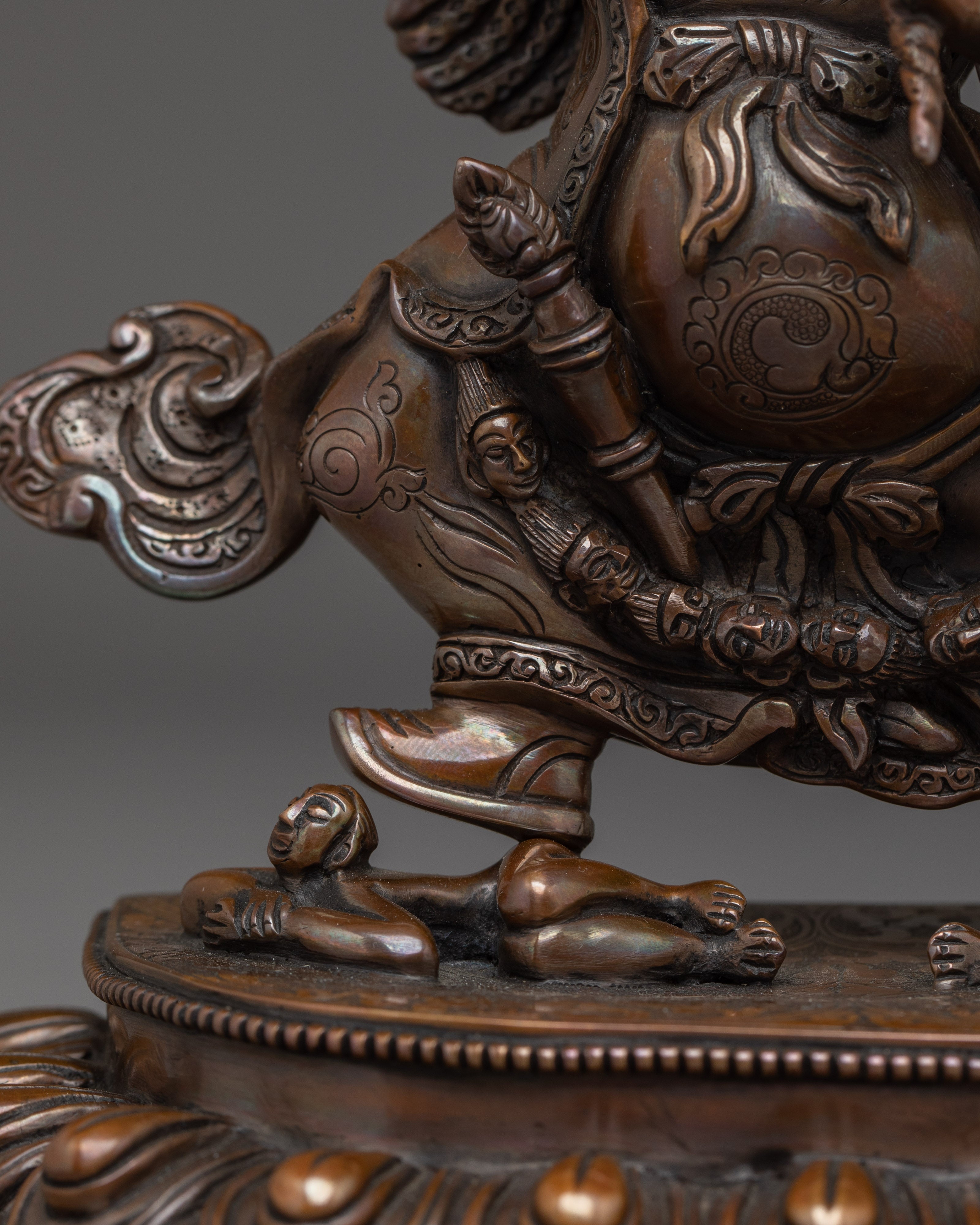 Sculpture of Mahakala | Wrathful Protector of Wisdom