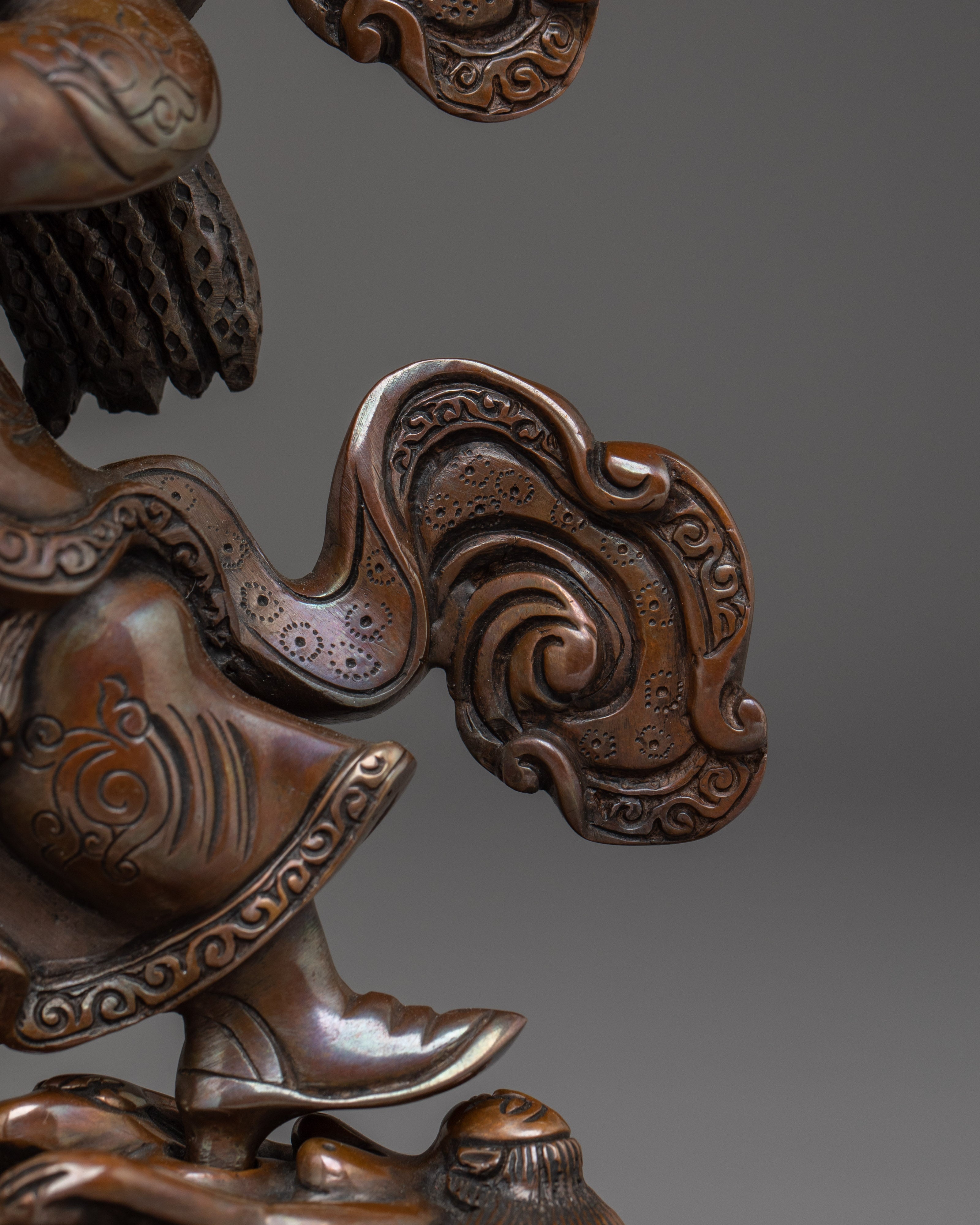 Sculpture of Mahakala | Wrathful Protector of Wisdom