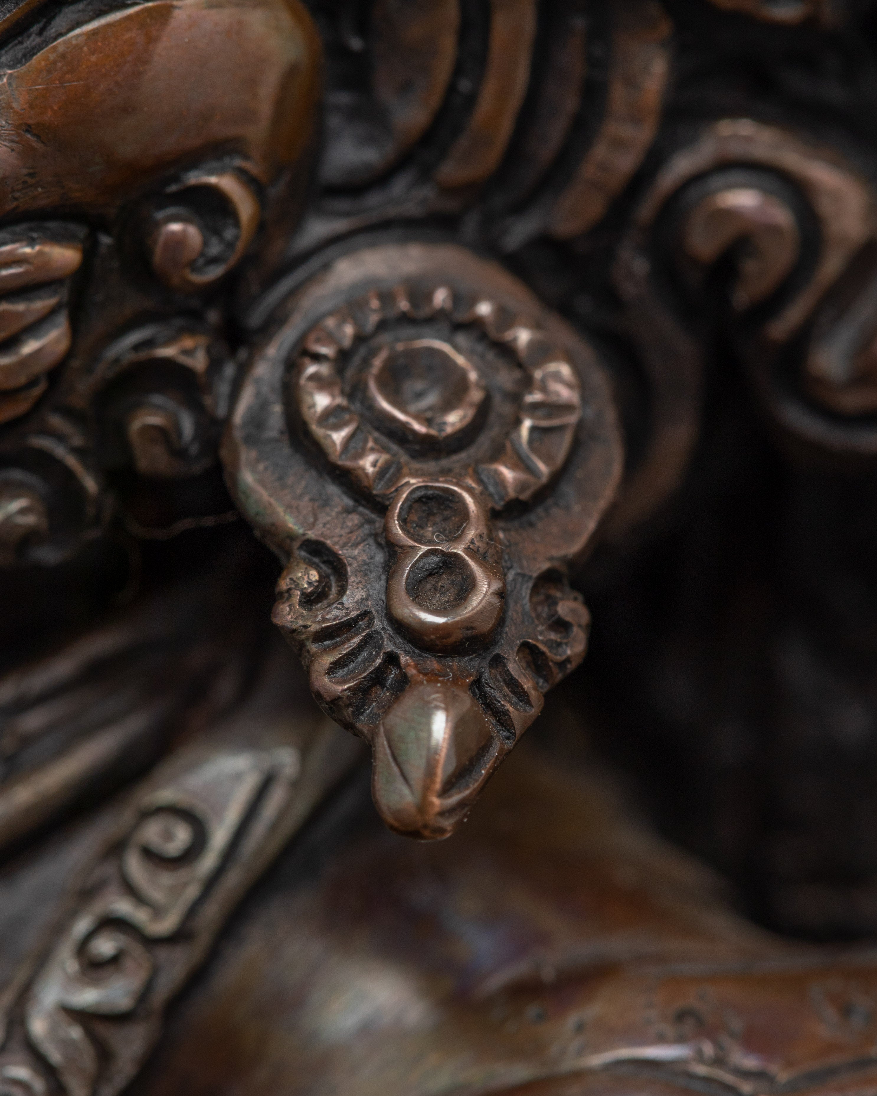 Sculpture of Mahakala | Wrathful Protector of Wisdom