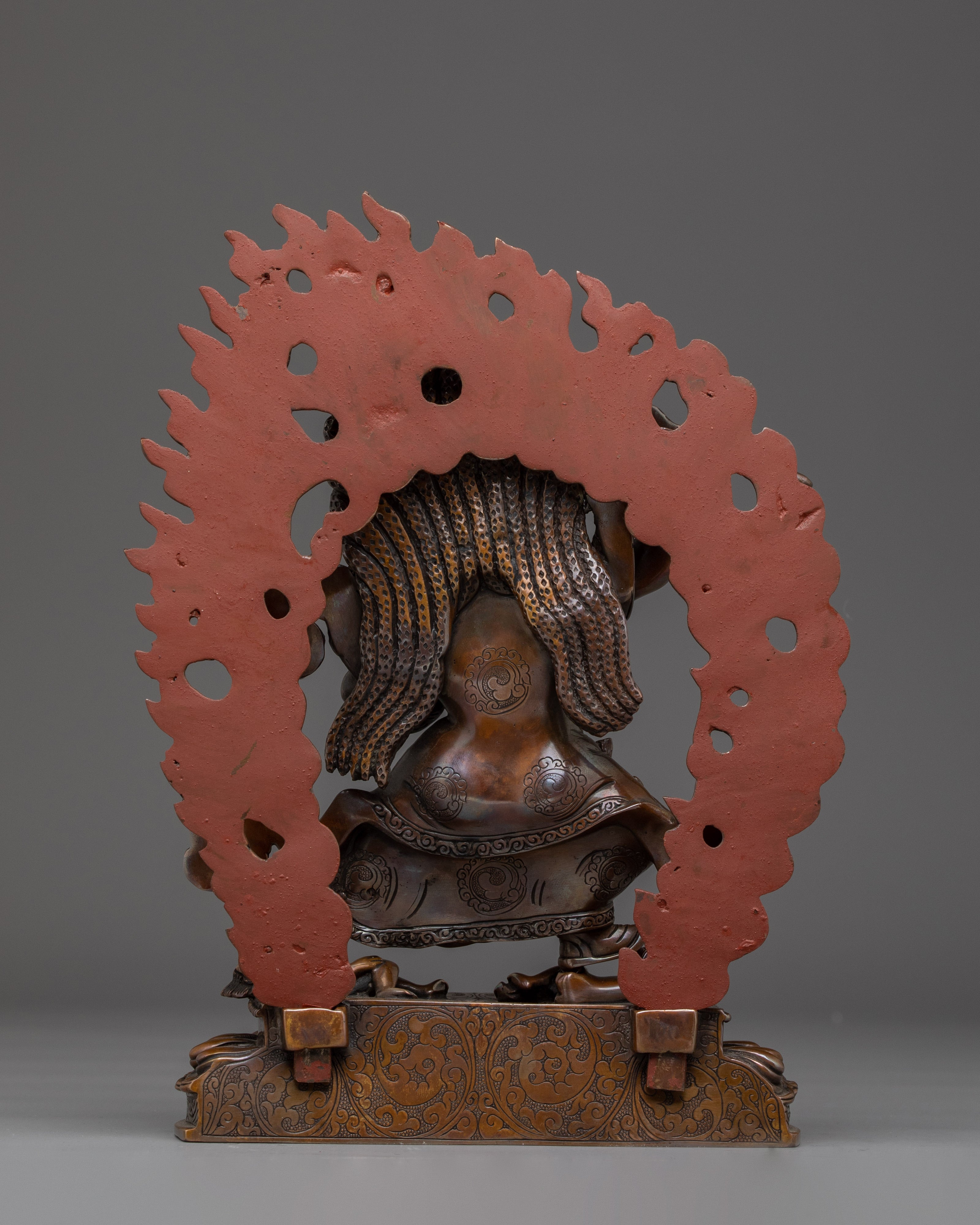 Sculpture of Mahakala | Wrathful Protector of Wisdom