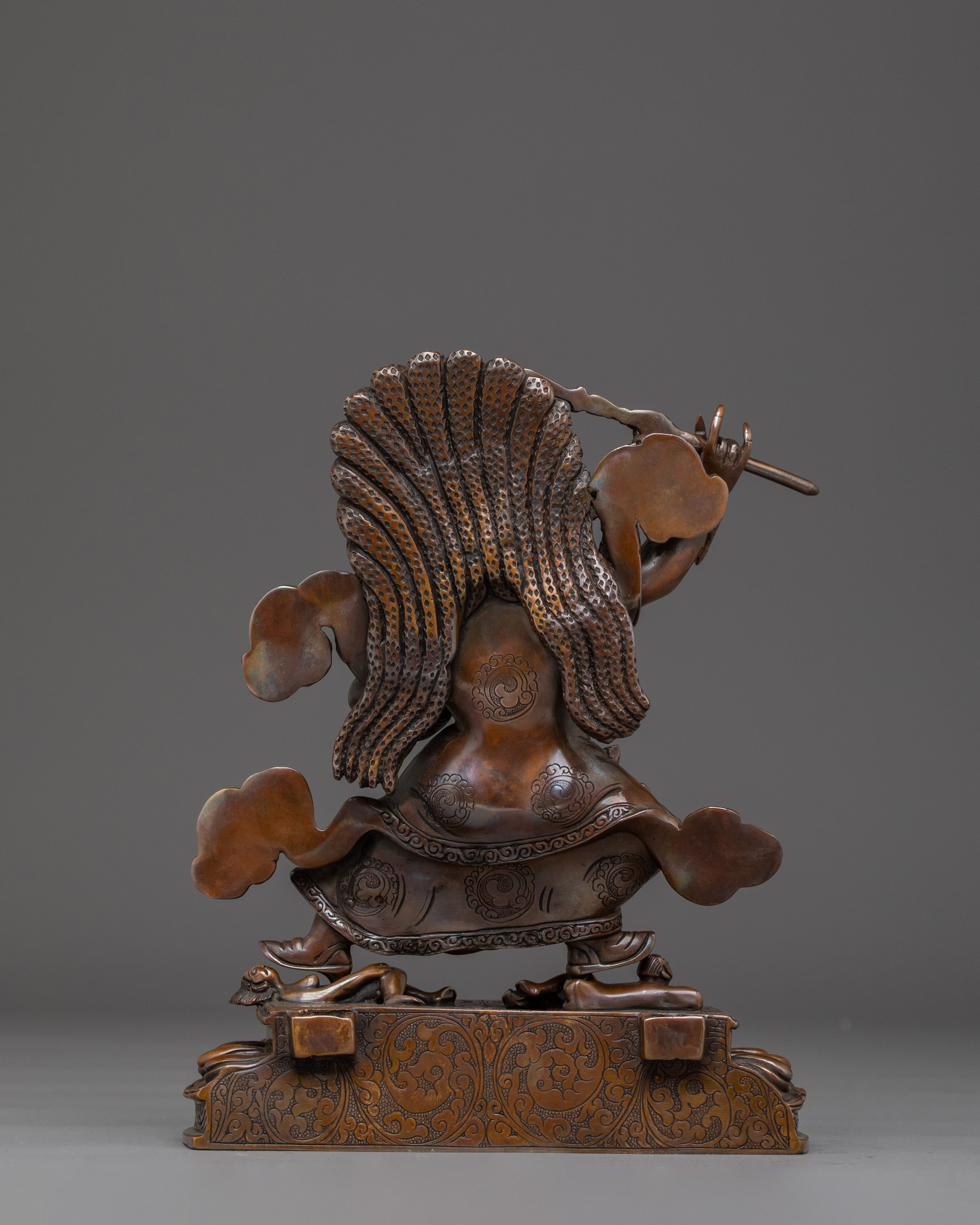 Sculpture of Mahakala | Wrathful Protector of Wisdom