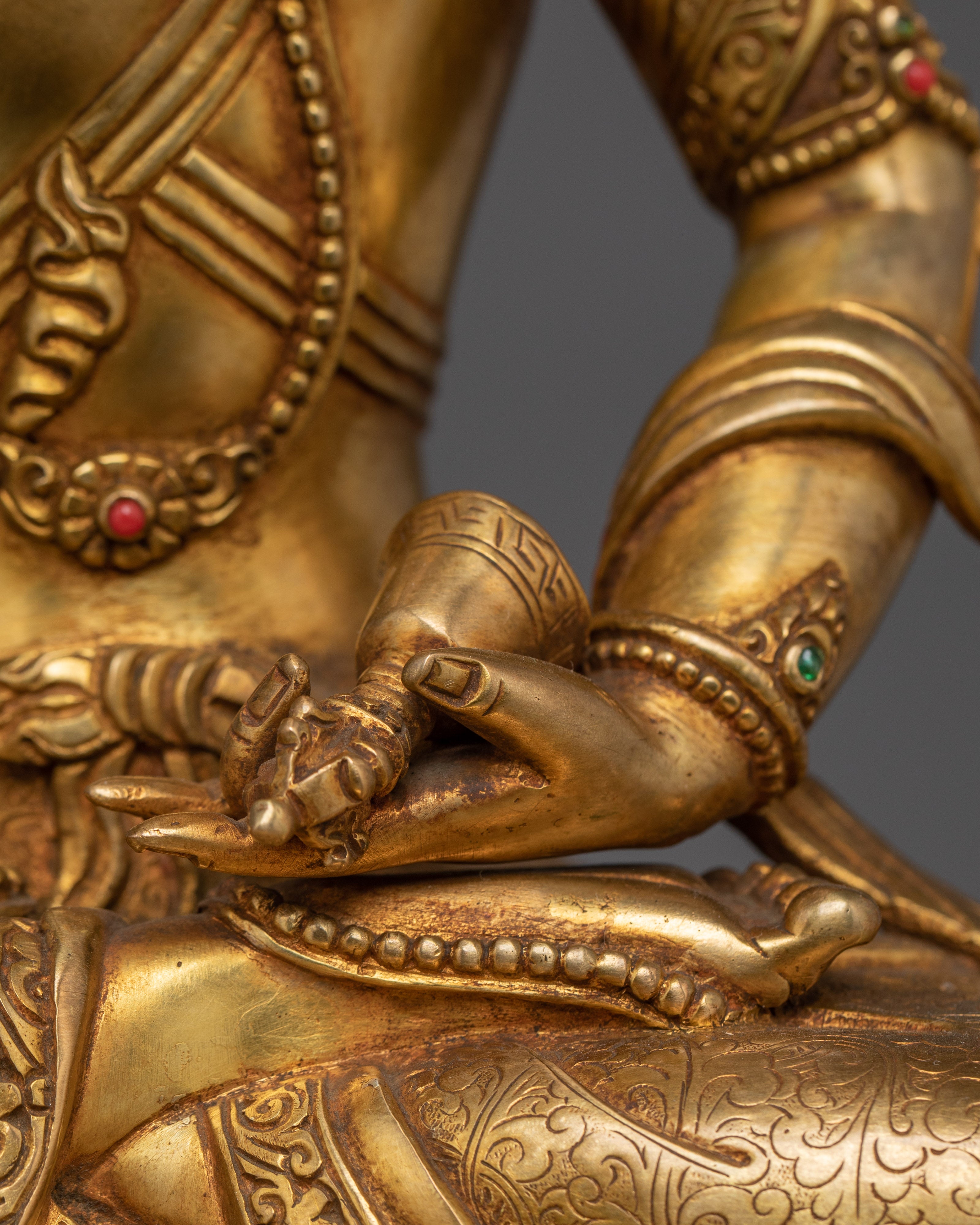 Vajrasattva with throne | The Purifier of Karma