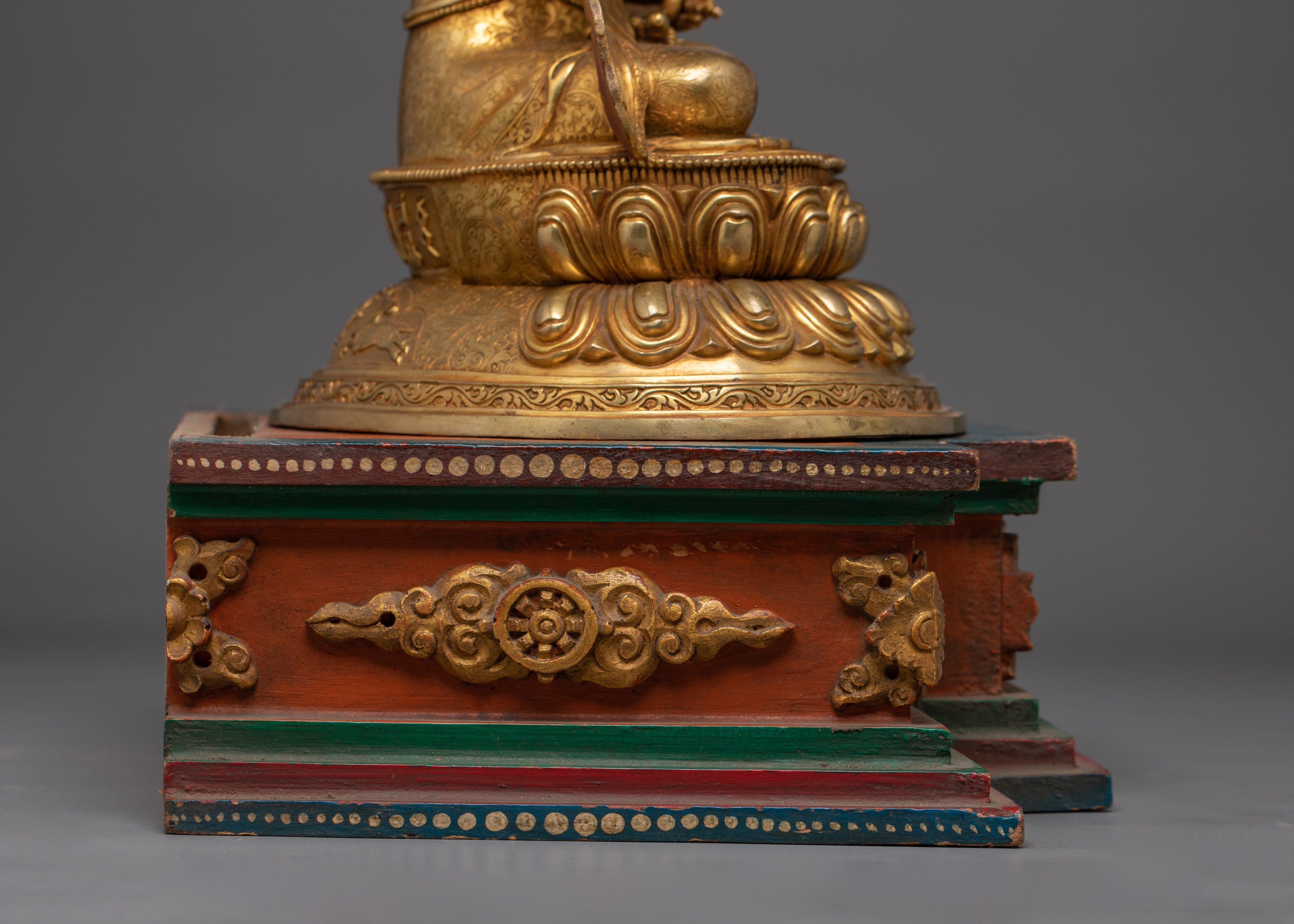 Vajrasattva with throne | The Purifier of Karma