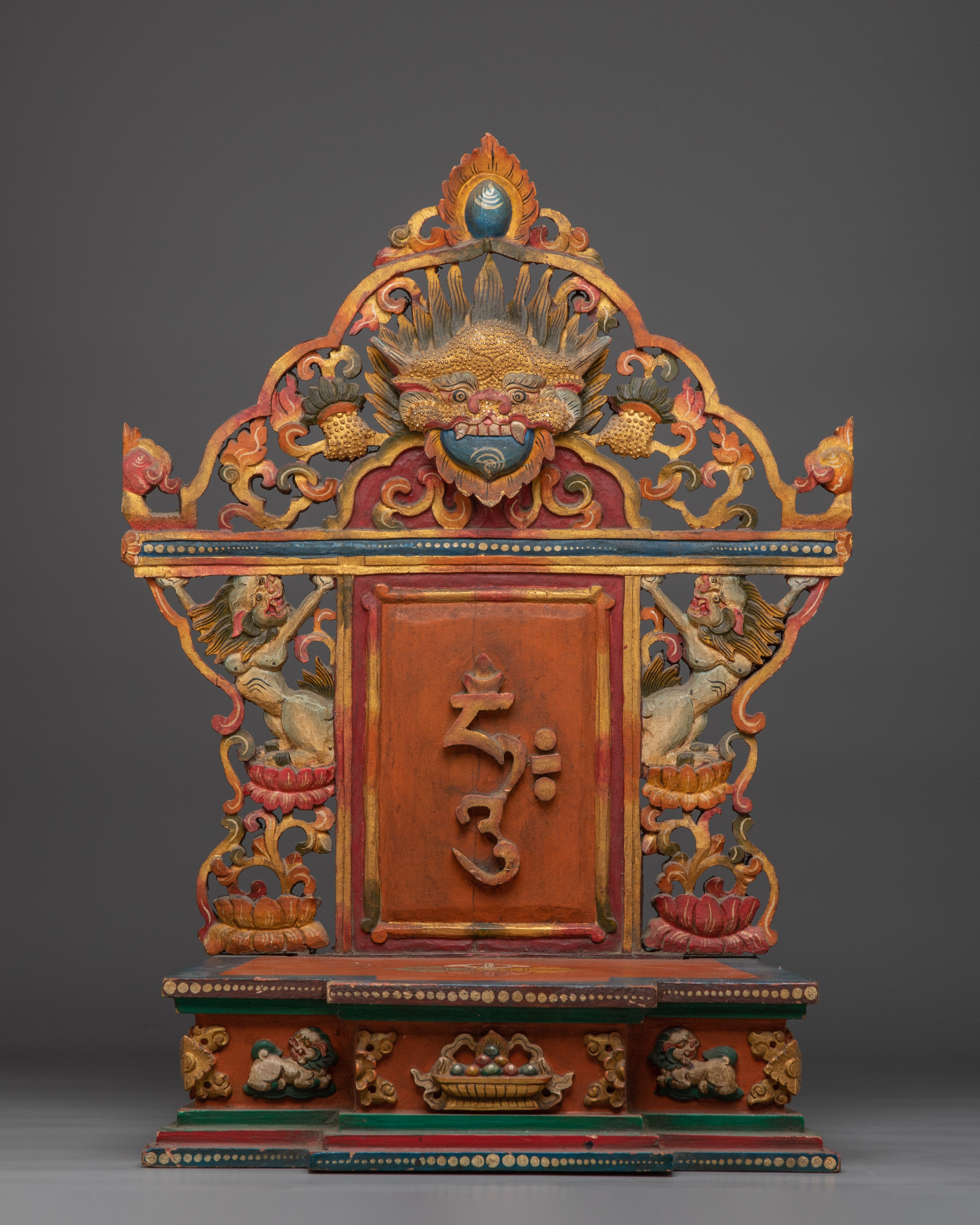 Vajrasattva with throne | The Purifier of Karma