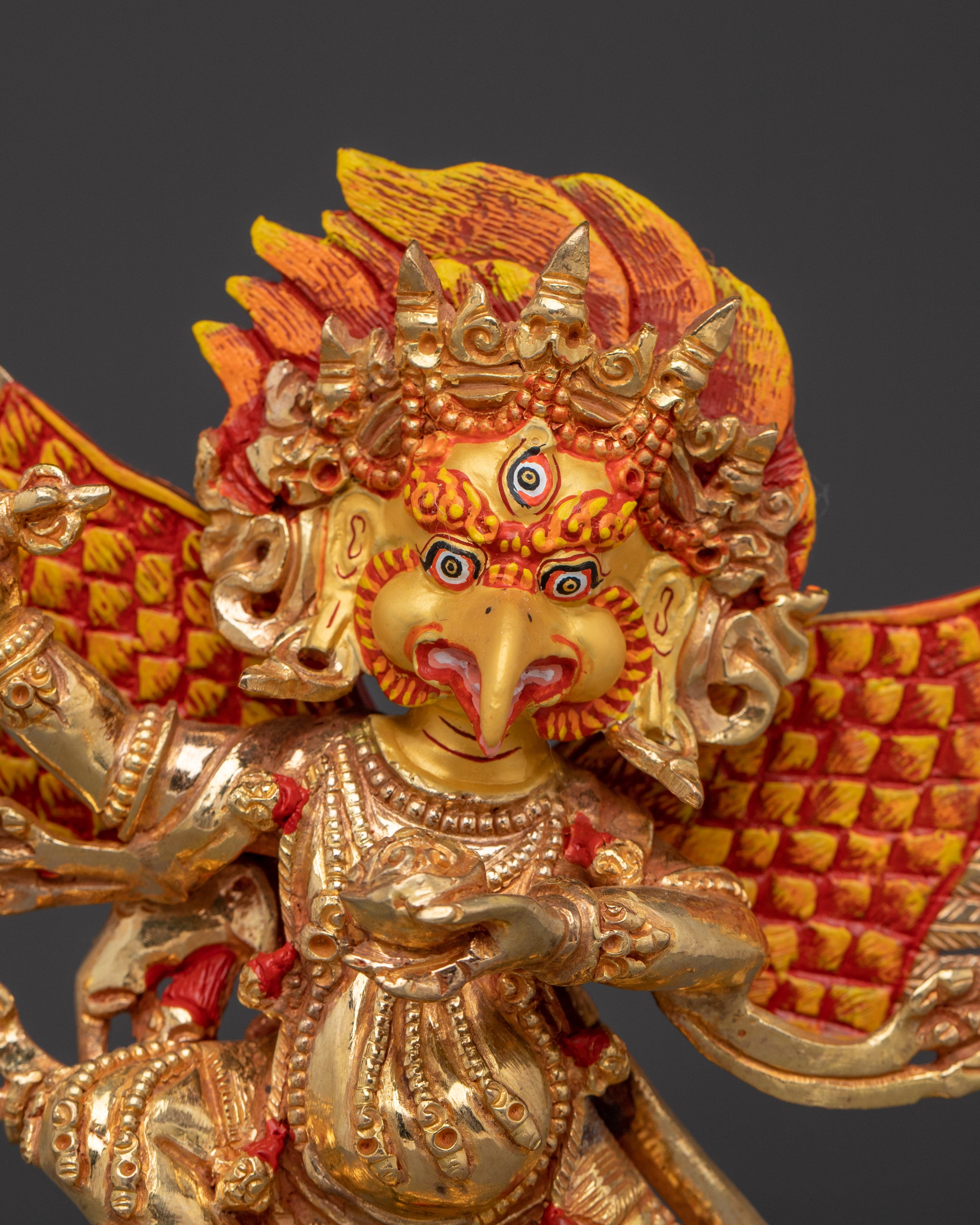 Vajrayana protector Garuda | Tantric protector Deity
