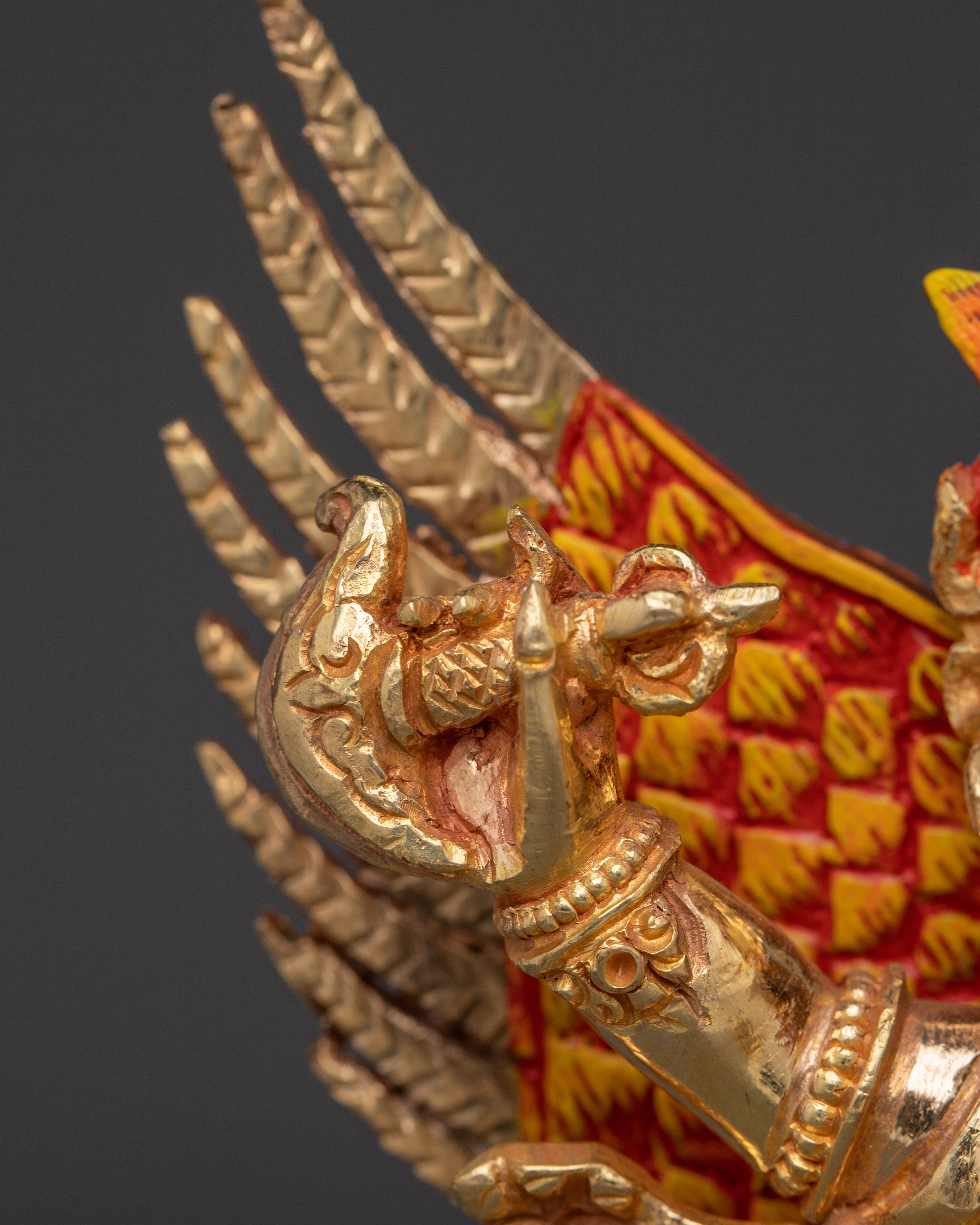 Vajrayana protector Garuda | Tantric protector Deity