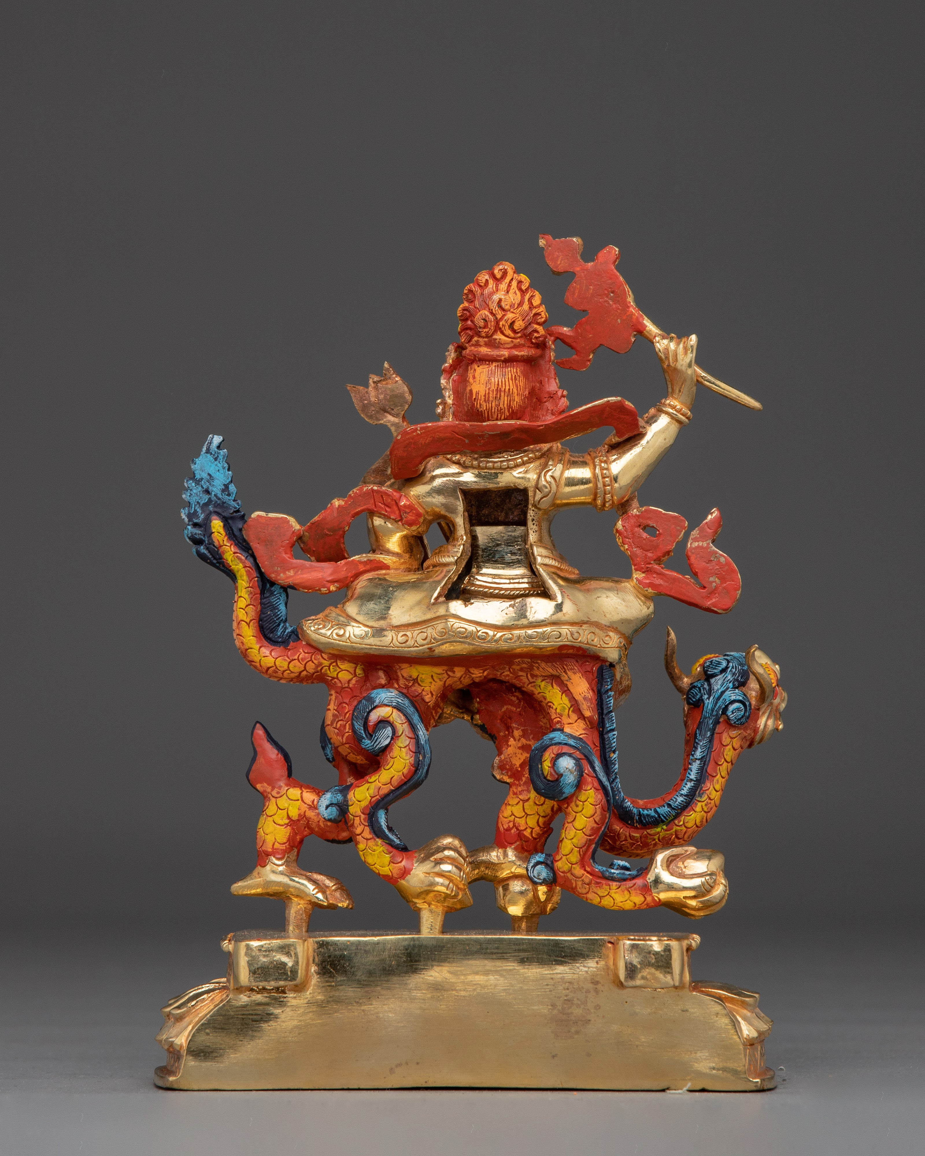 Deity of Generosity White Dzambhala | Tibetan wealth god