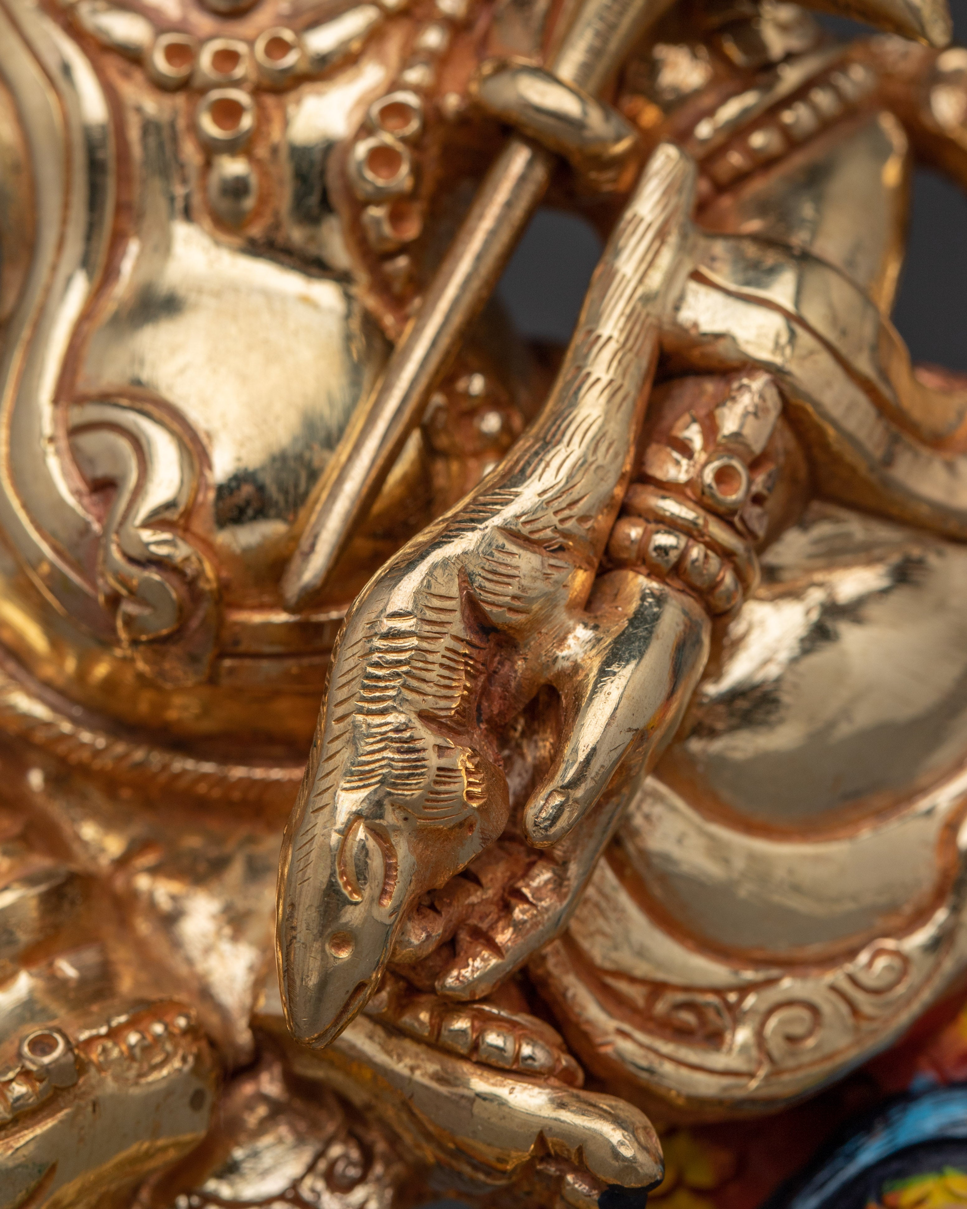 Deity of Generosity White Dzambhala | Tibetan wealth god