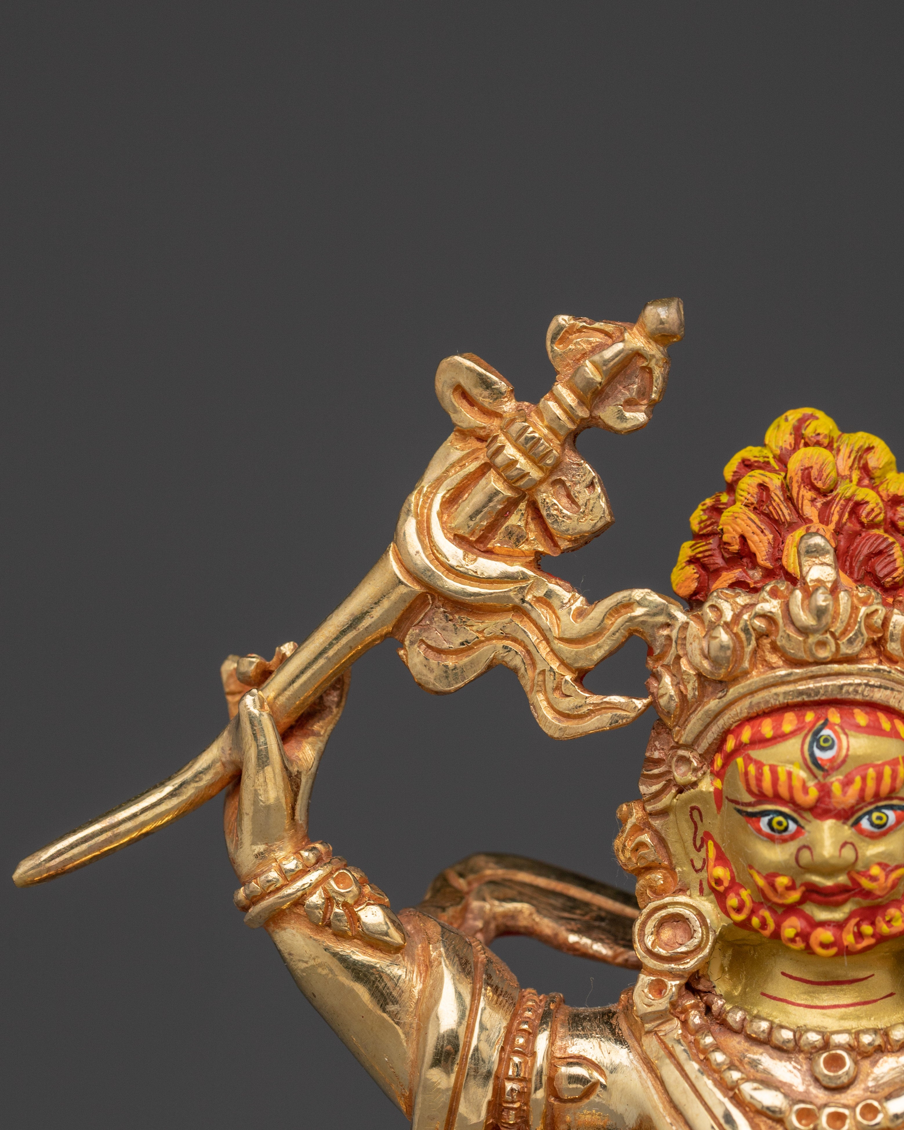 Deity of Generosity White Dzambhala | Tibetan wealth god