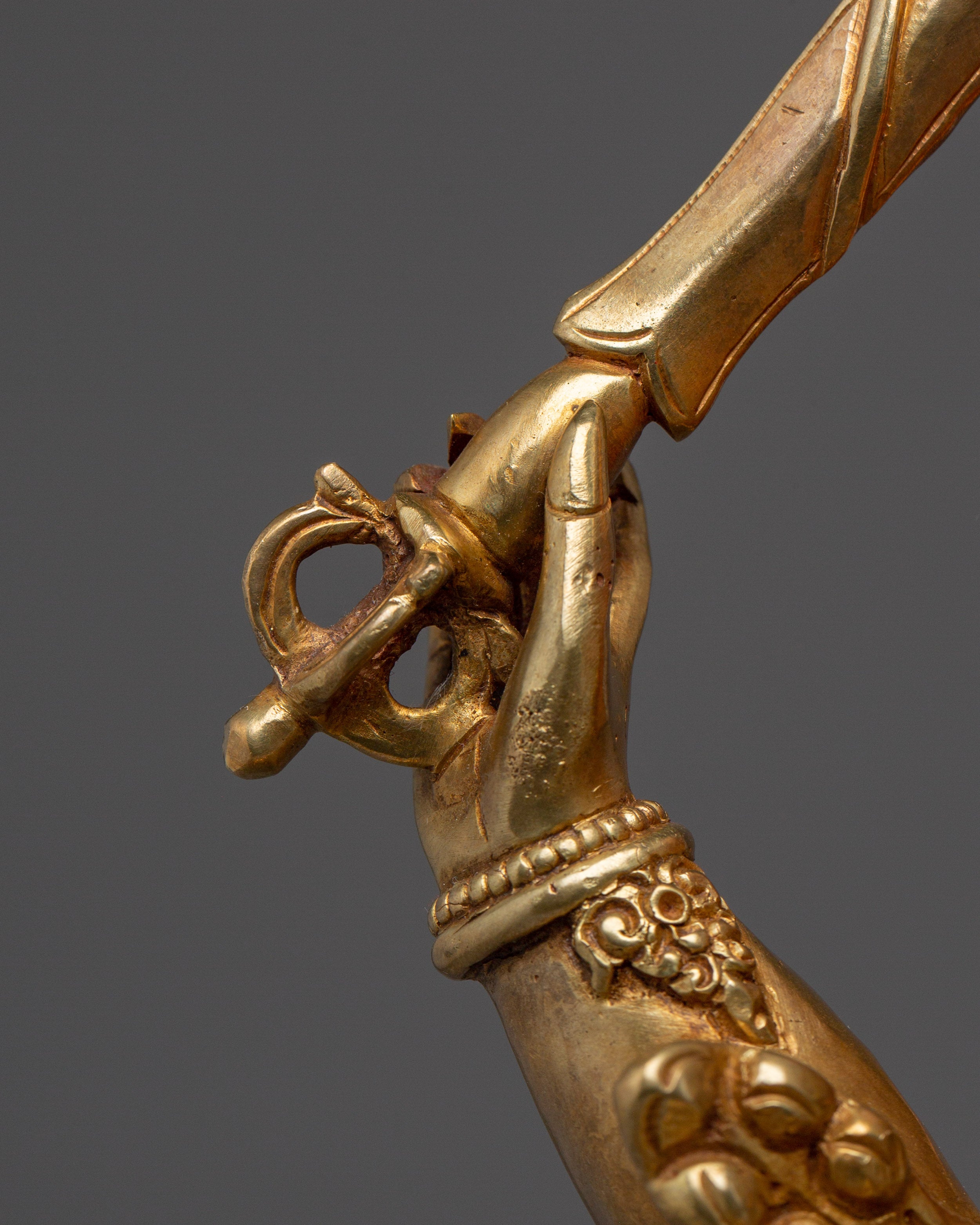 Chaturbhuja Mahakala Statue | Buddhist Guardian Deity