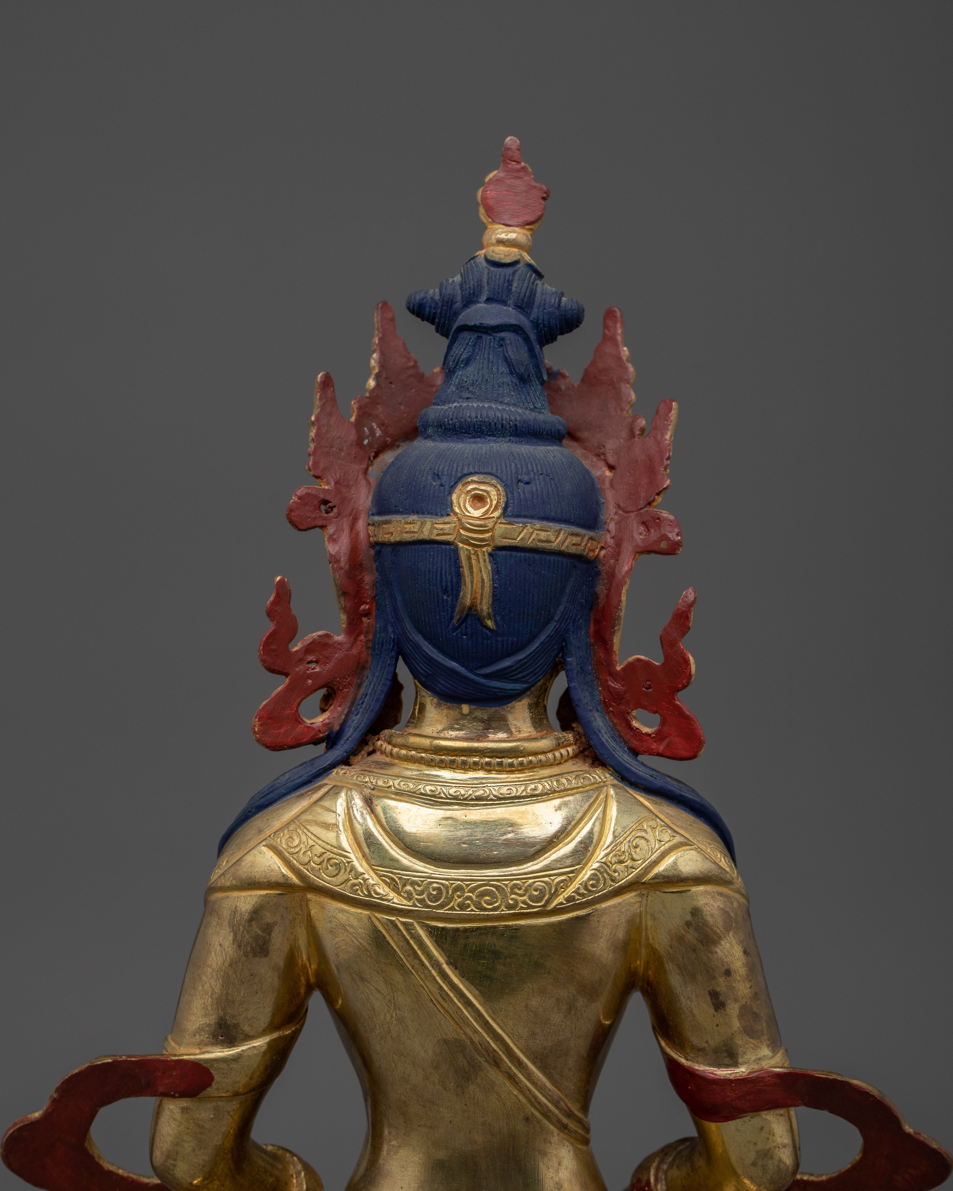 Longevity Deity Statue of Amitayus | Buddha of Boundless Life