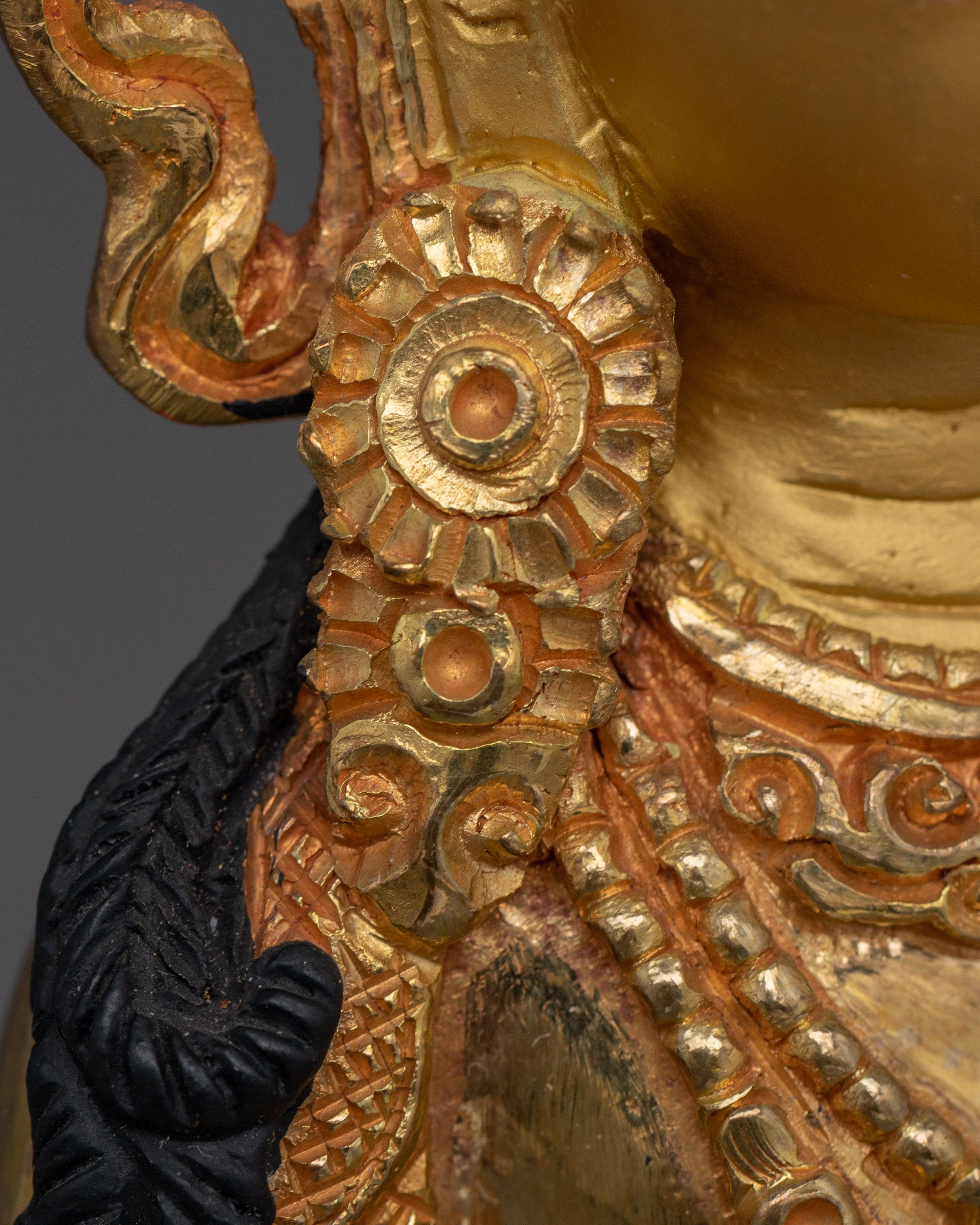 Himalayan Copper Statue of Amitayus | Deity for Longevity and Blessings